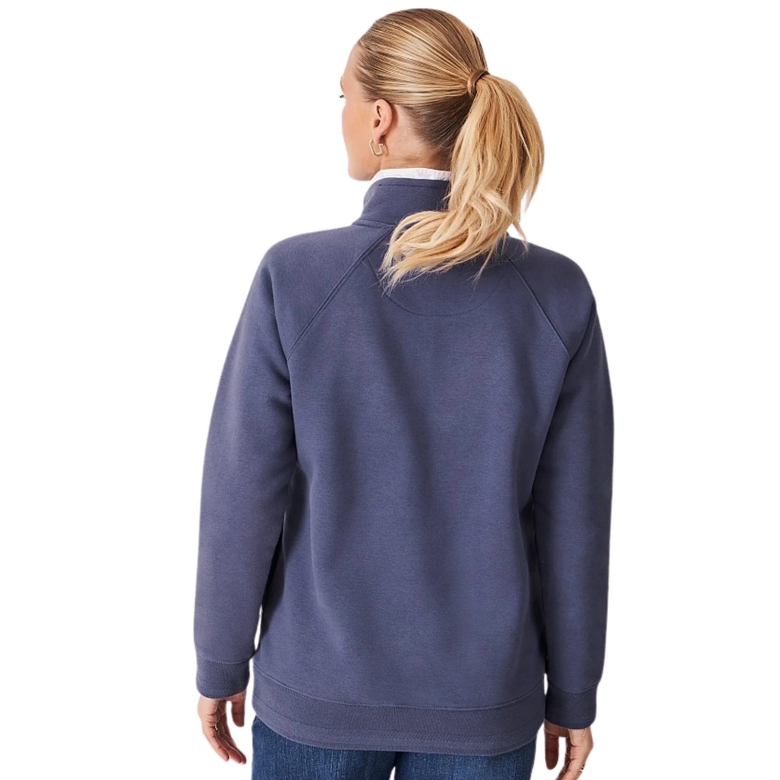 Crew Clothing Womens Half Zip Sweat Sweatshirt - Image 13
