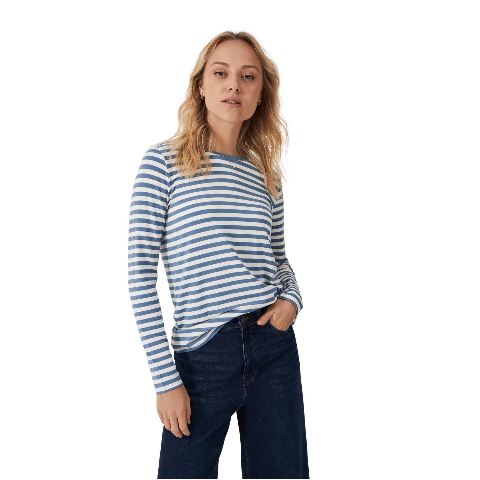 Crew Clothing Womens Modal Blend Super Soft Crew Neck T-Shirt - Image 2