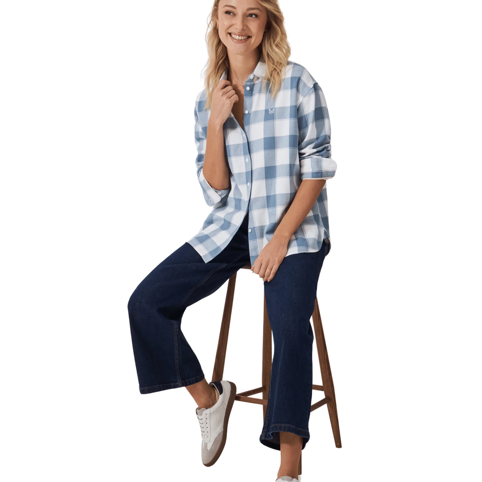 Crew Clothing Womens Relaxed Fit Long Sleeve Shirt - Image 4