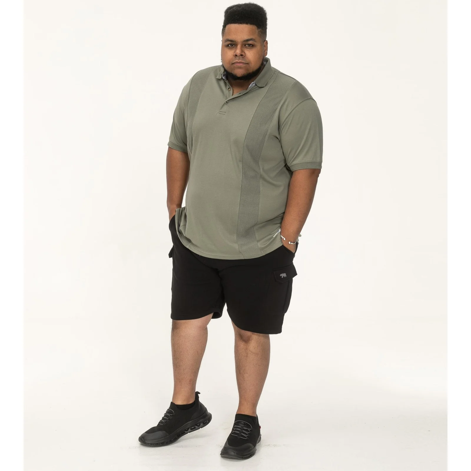 D555 Mens Chippenham Big & Tall Short Sleeve Polo Shirt - Image 3