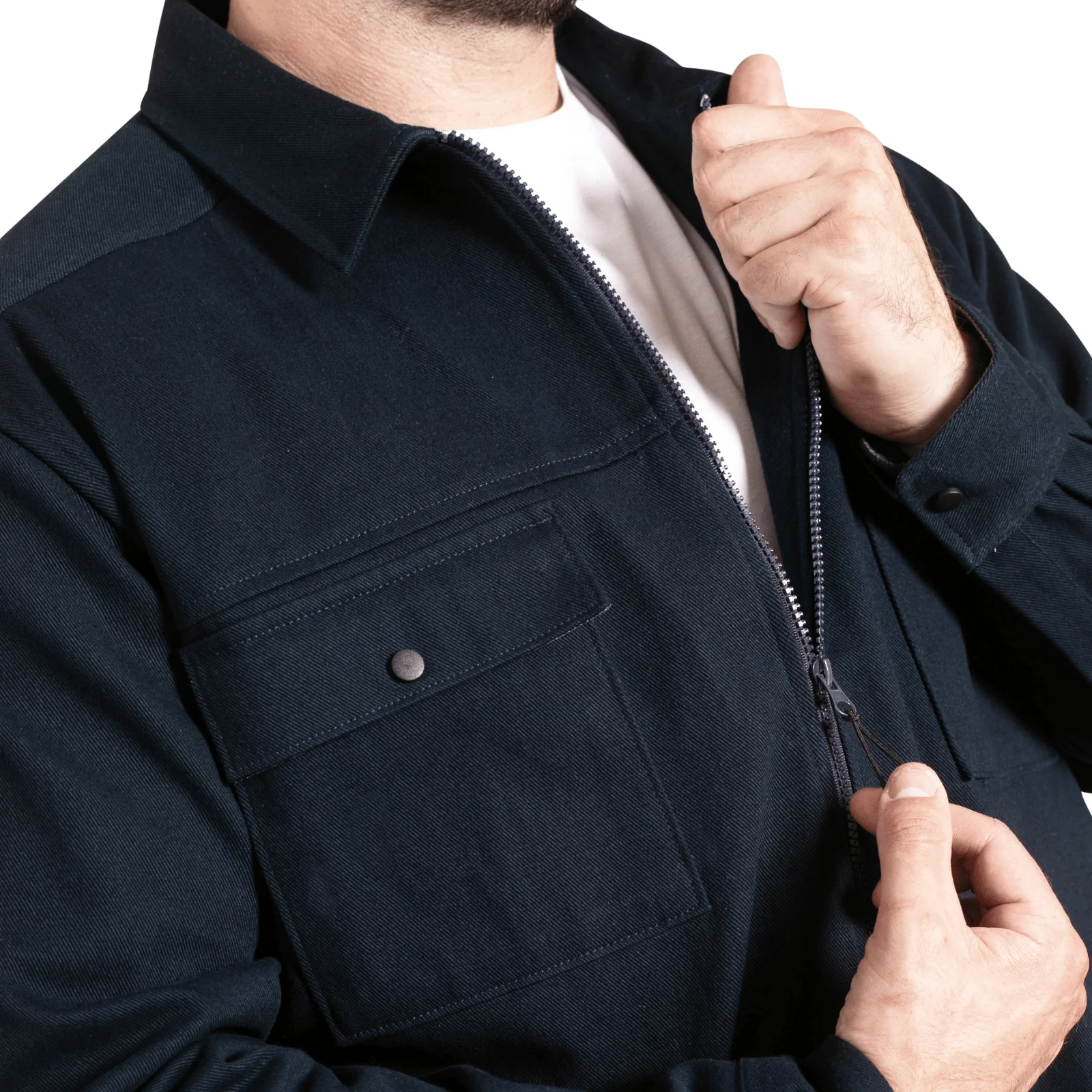 D555 Mens Cleveley Big & Tall Long Sleeve Shirt - Image 3