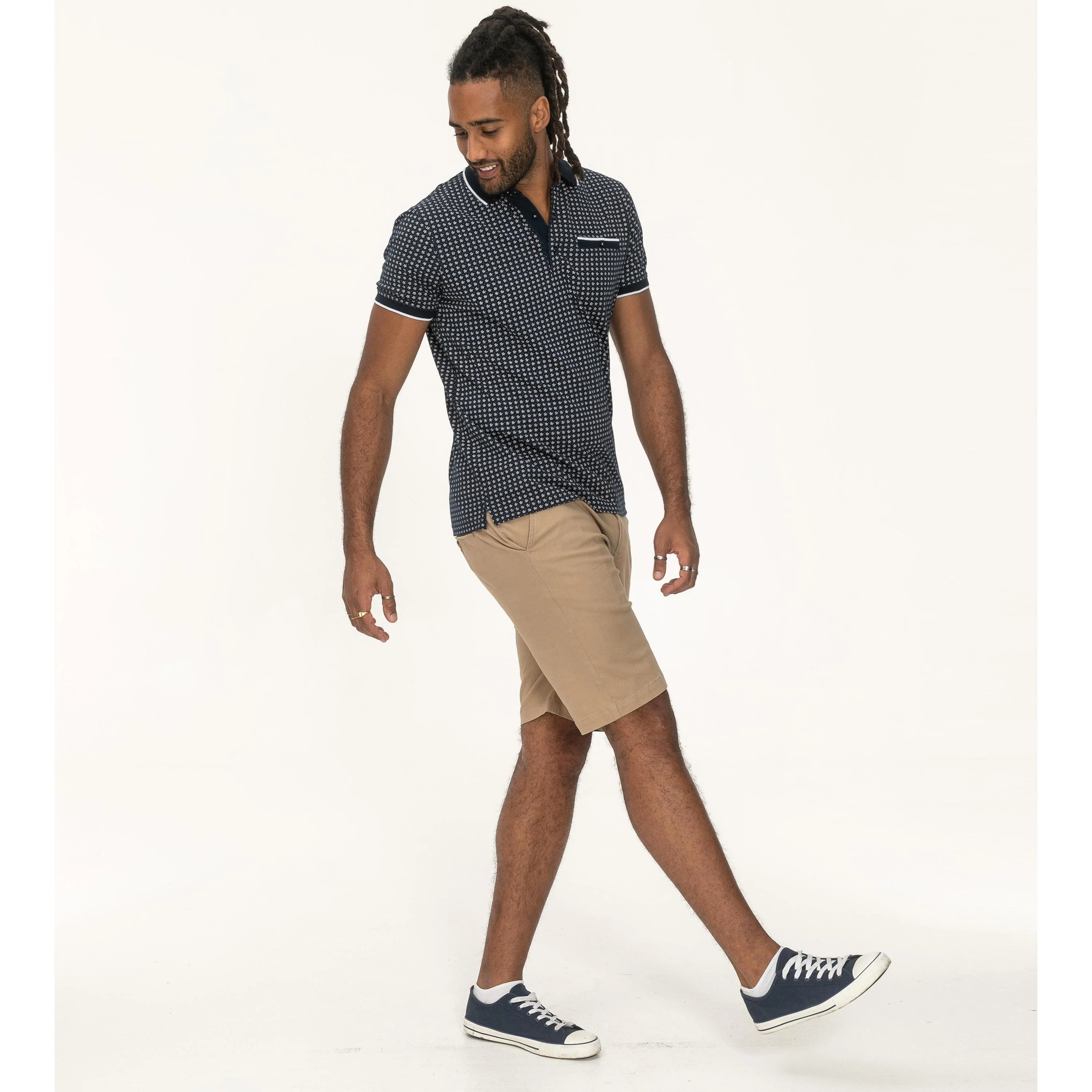 D555 Mens Coventry Big & Tall Short Sleeve Polo Shirt - Image 4