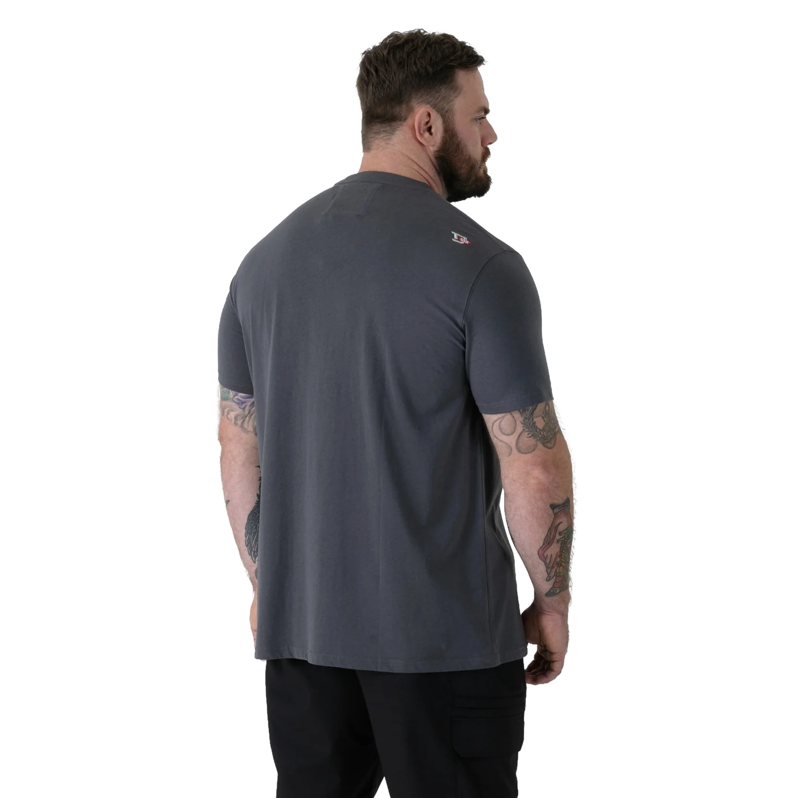 D555 Mens Craig Big & Tall Gorilla Biker Short Sleeve T-Shirt - Image 3