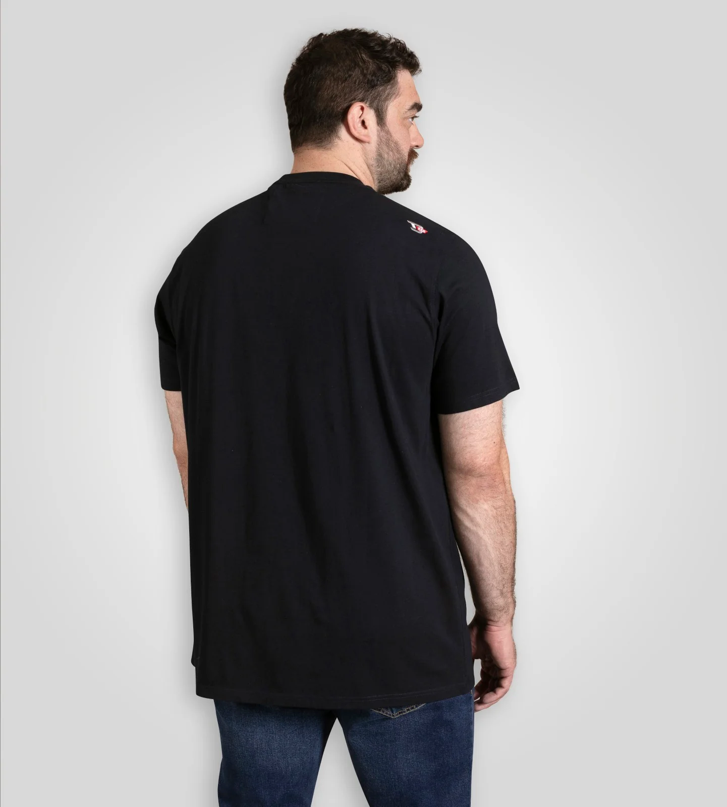 D555 Mens Derby Big & Tall Motorbike Short Sleeve T-Shirt - Image 4