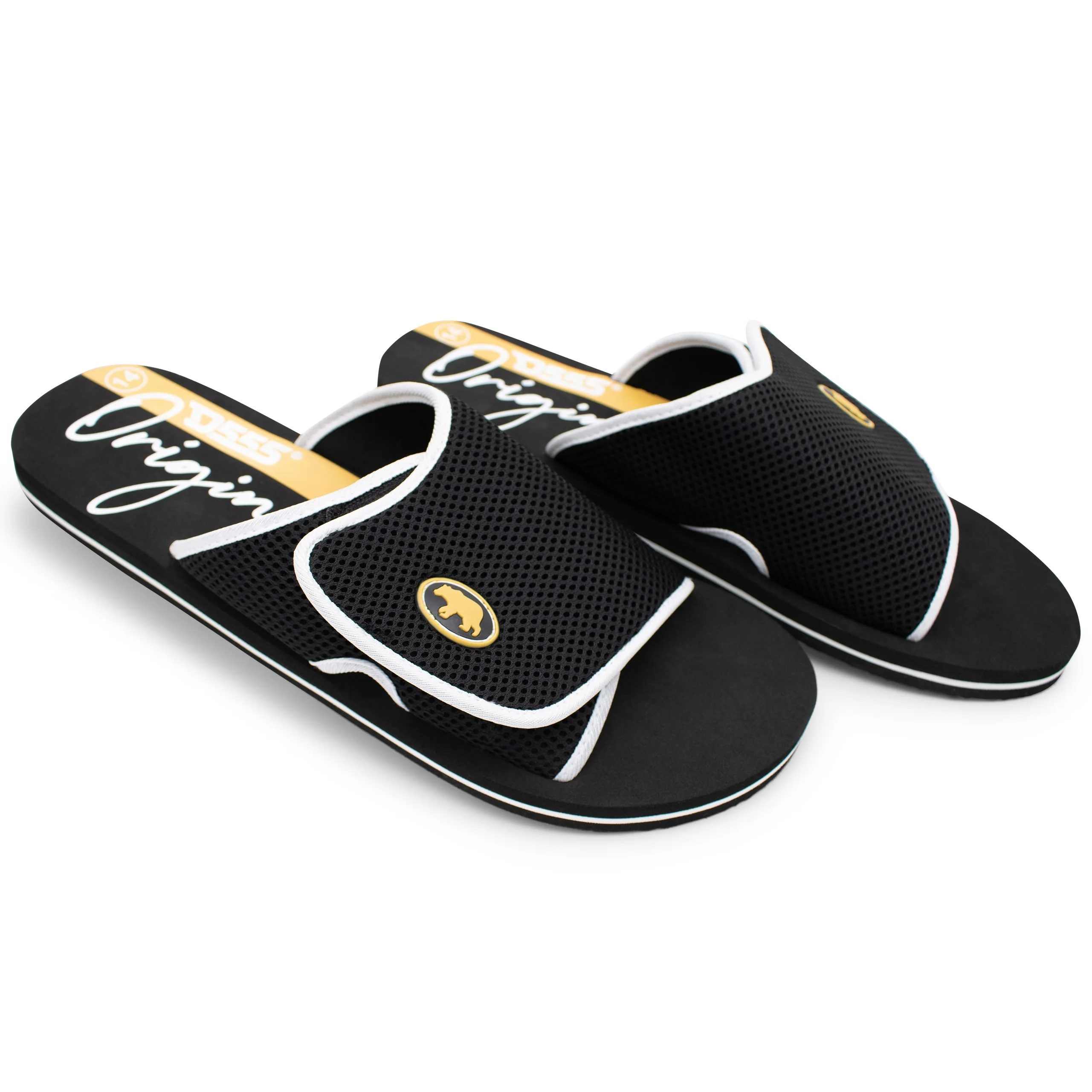 D555 Mens Drake Big & Tall Slides - Image 3