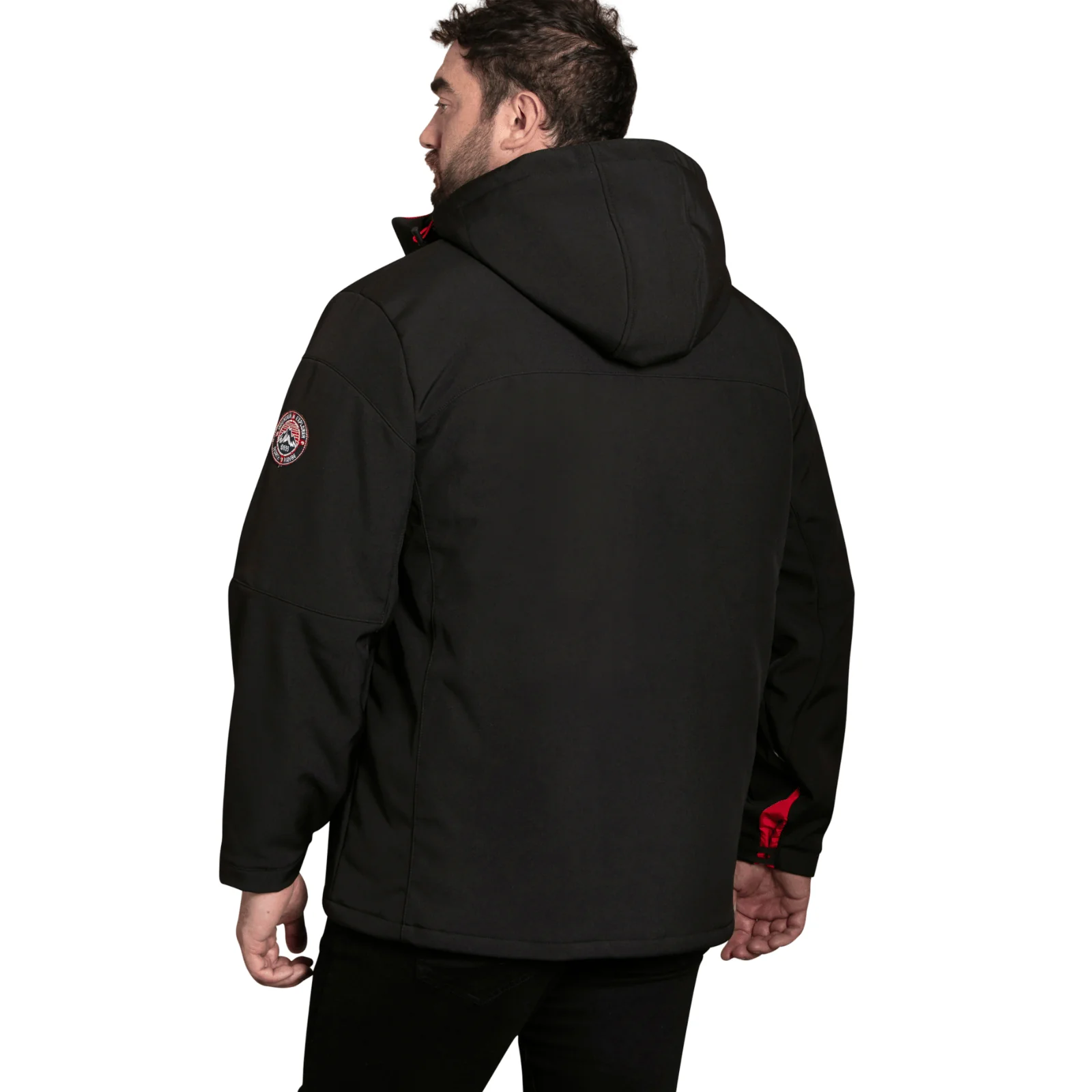 D555 Mens Fretwell Big & Tall Padded Jacket - Image 2