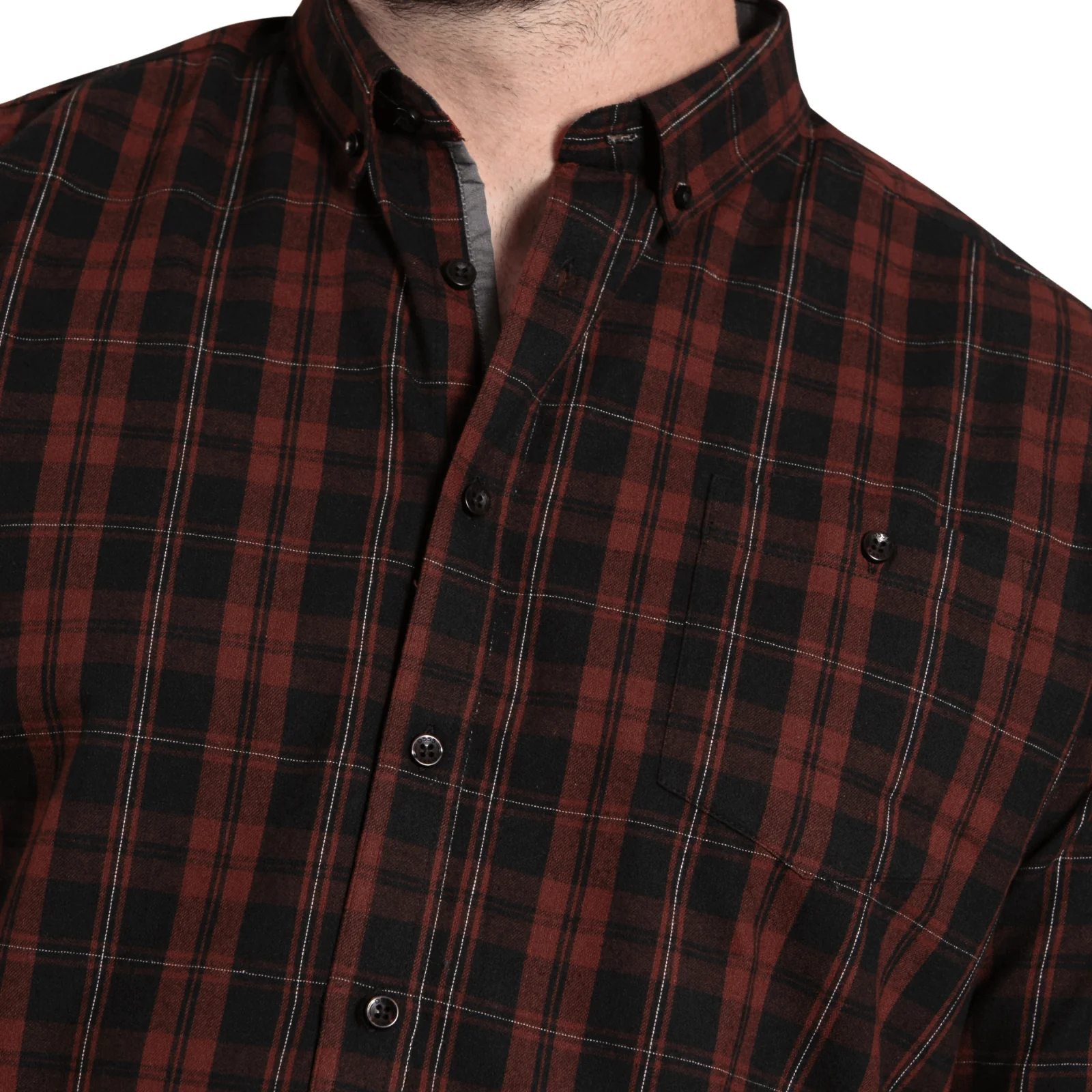 D555 Mens Horsham Big & Tall Long Sleeve Shirt - Image 4