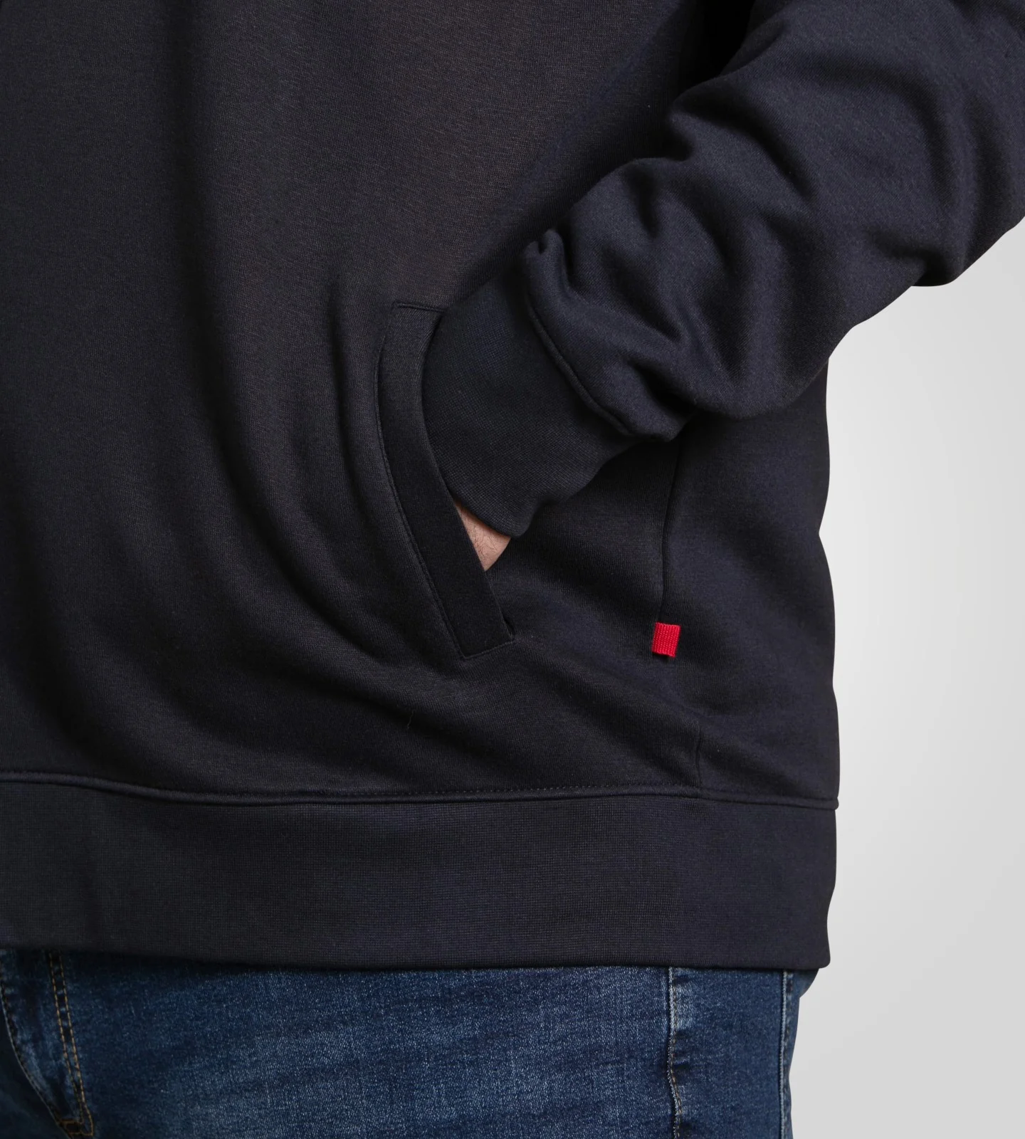 D555 Mens Johnson Big & Tall Full Zip Sweatshirt - Image 7