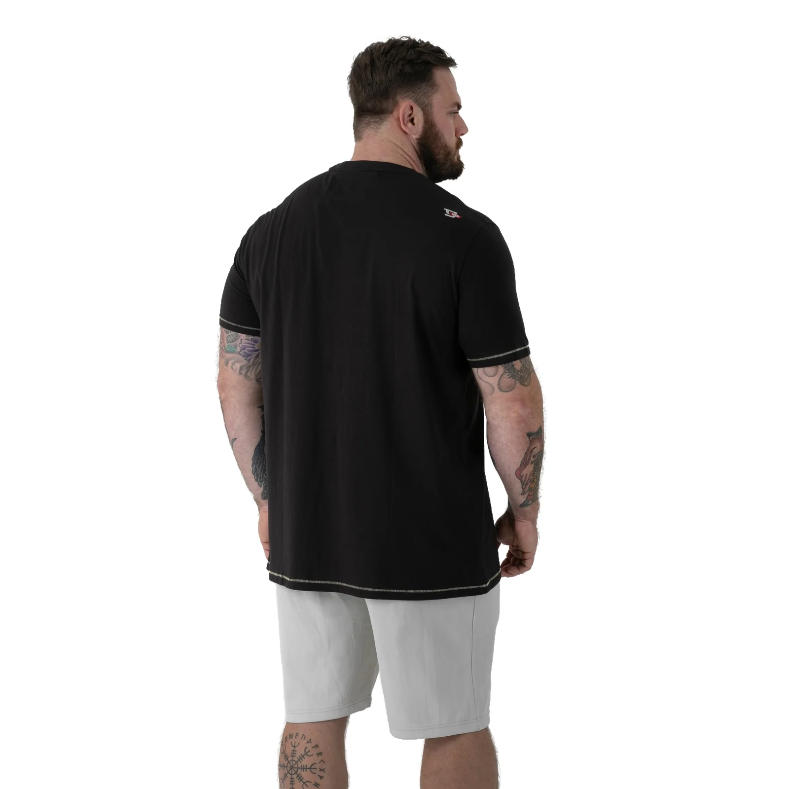 D555 Mens Macfarlan Big & Tall Gorilla Short Sleeve T-Shirt - Image 3
