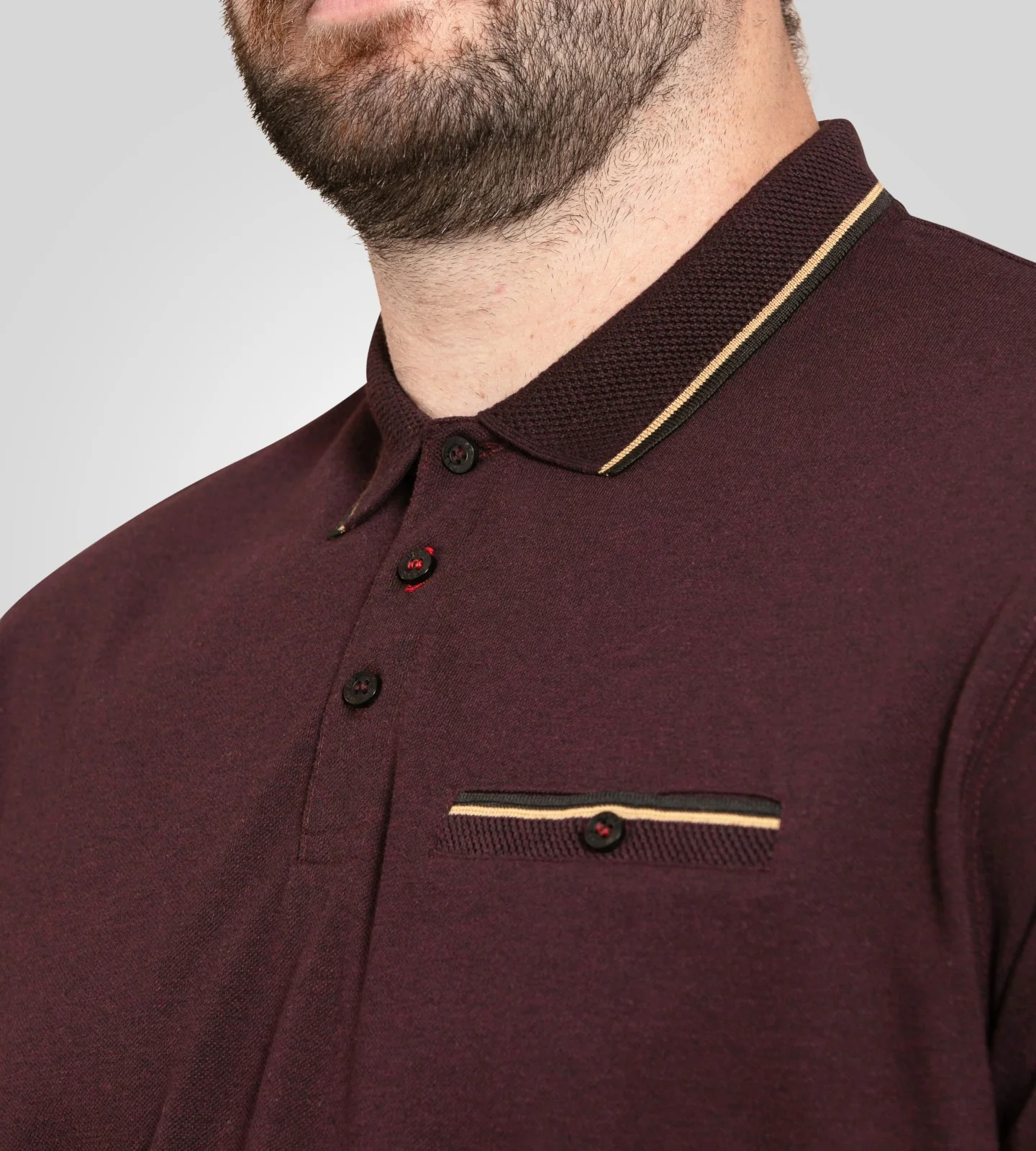 D555 Mens Redditch Big & Tall Short Sleeve Polo Shirt - Image 3
