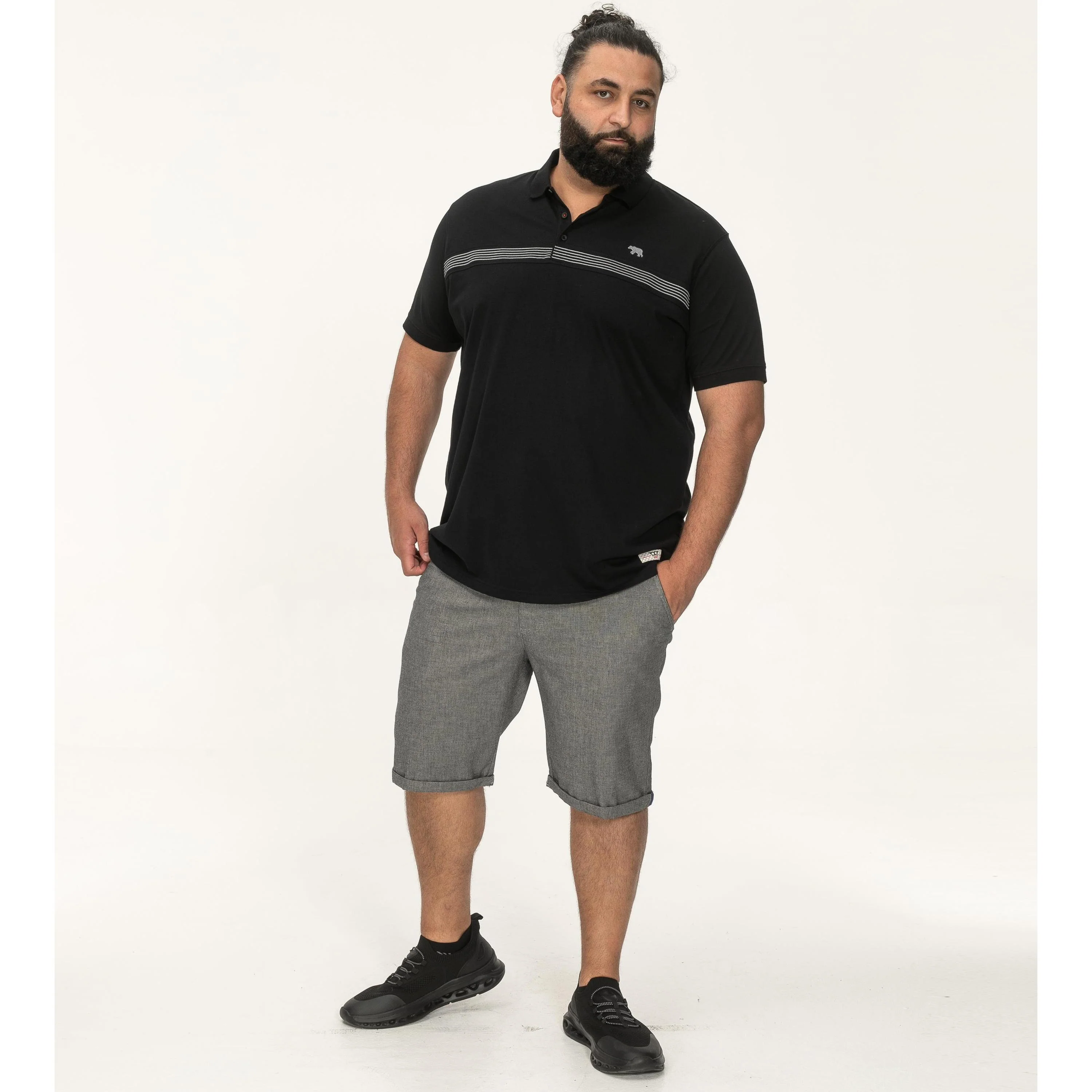 D555 Mens Stafford Big & Tall Short Sleeve Polo Shirt - Image 3