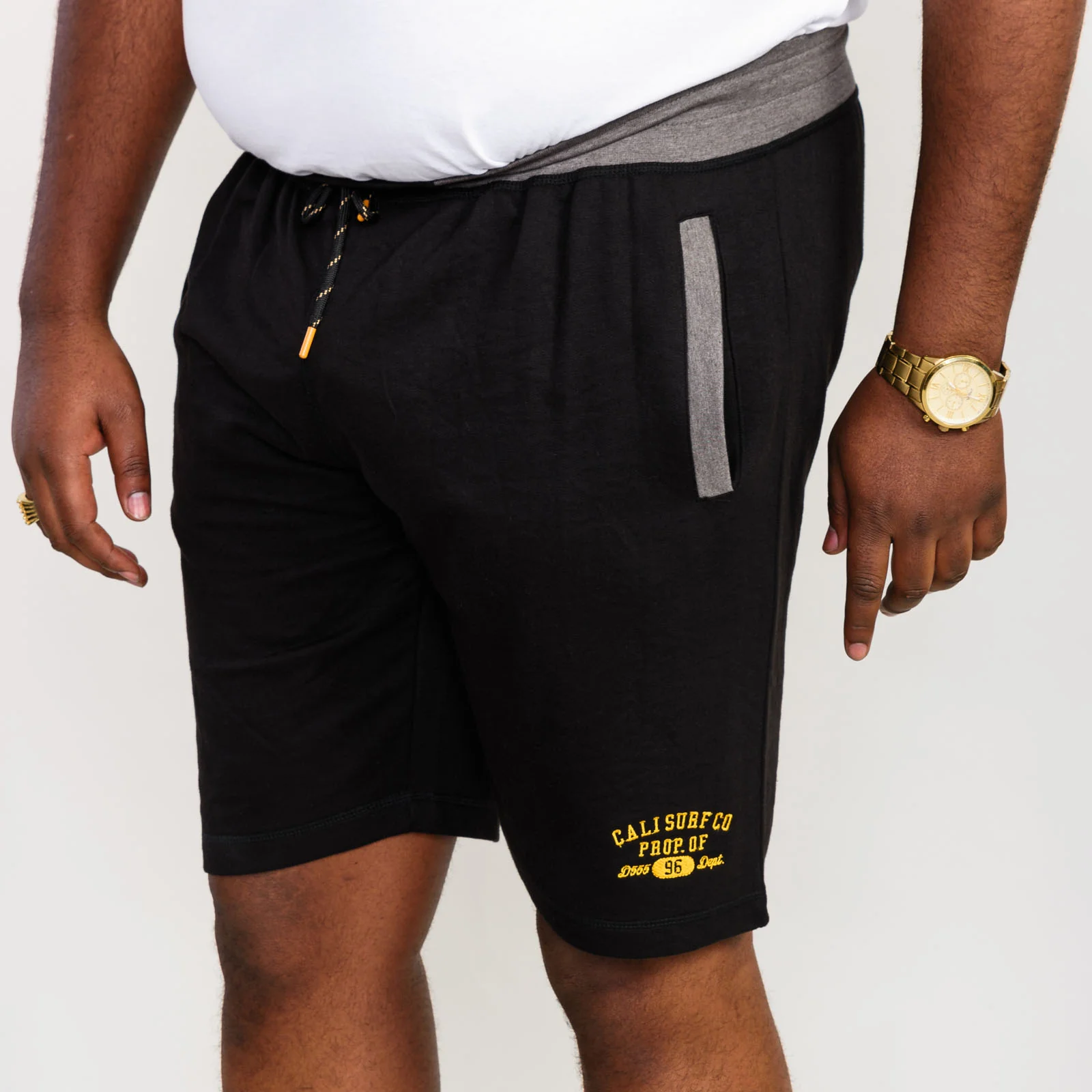 D555 Mens Sutton Big & Tall Sweat Shorts - Image 6
