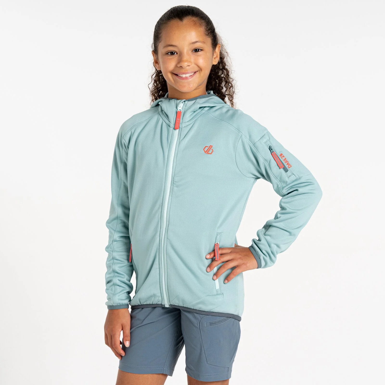 Dare 2B Kids Explore Hooded Full Zip Fleece - Image 4