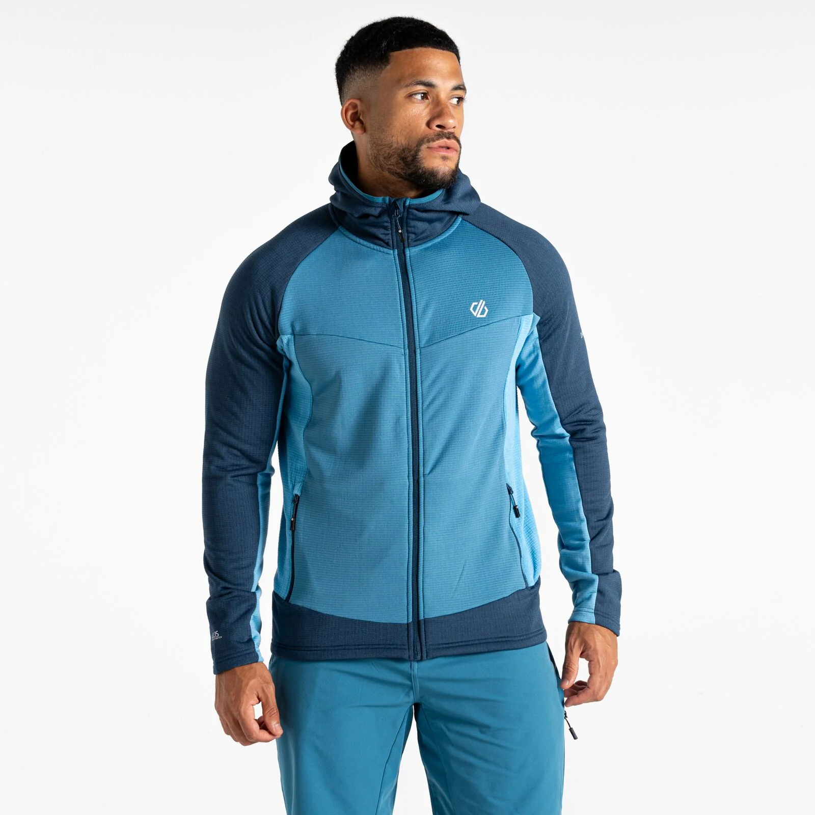 Dare 2B Mens Assimilate IV Hooded Full Zip Fleece - Image 4