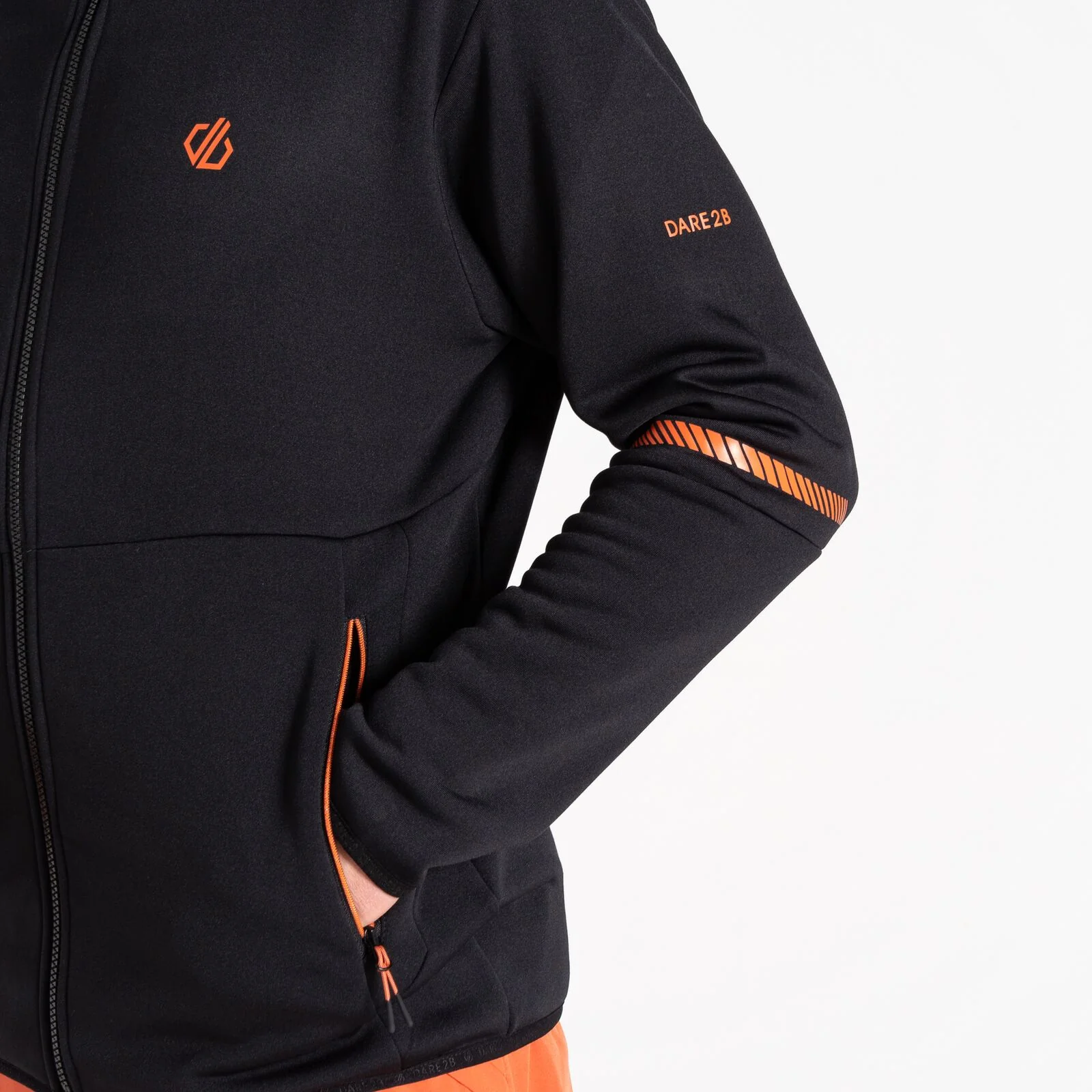 Dare 2B Mens Camber Core Stretch Full Zip Fleece - Image 9