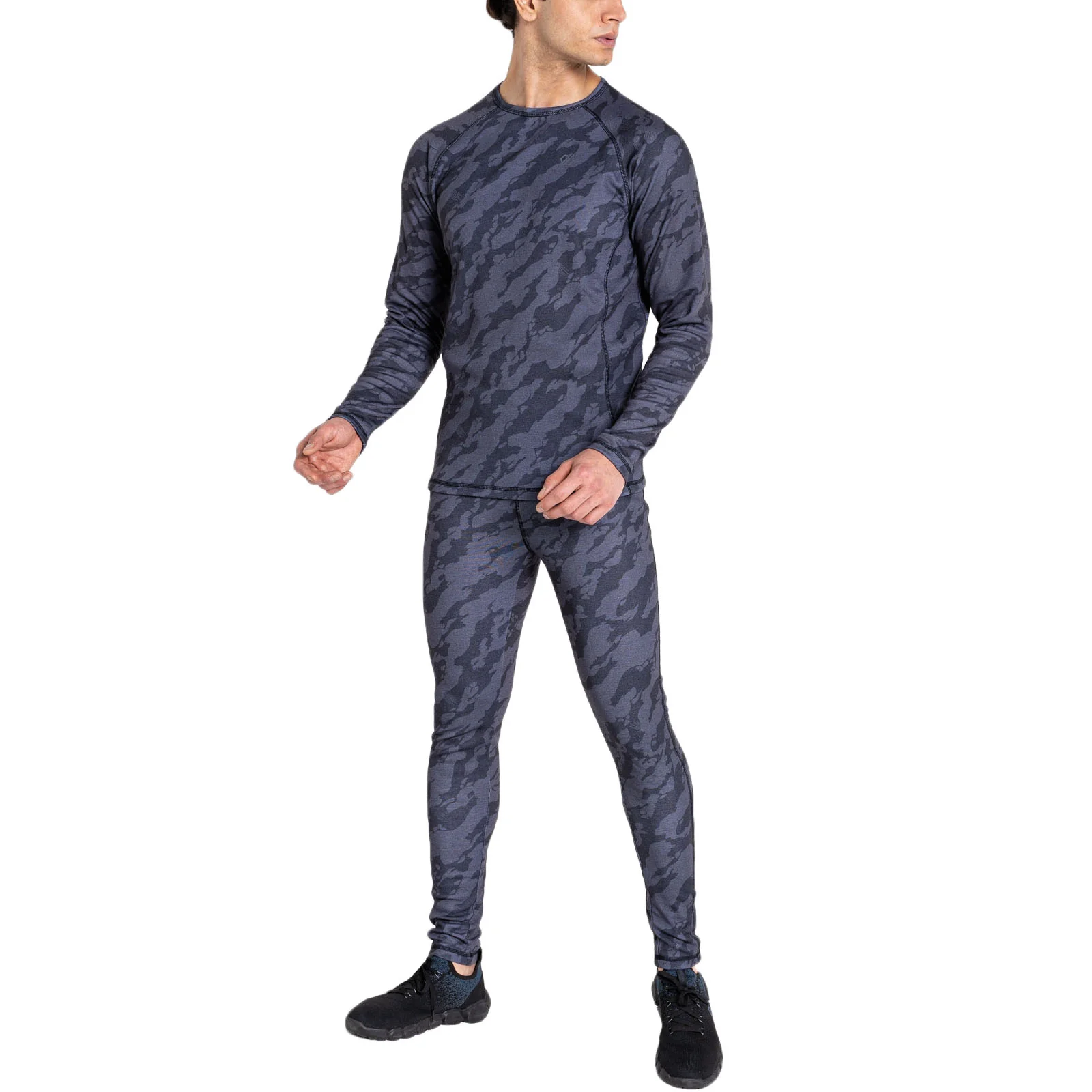 Dare 2b Mens Exchange II Thermal Baselayer Set - Grey