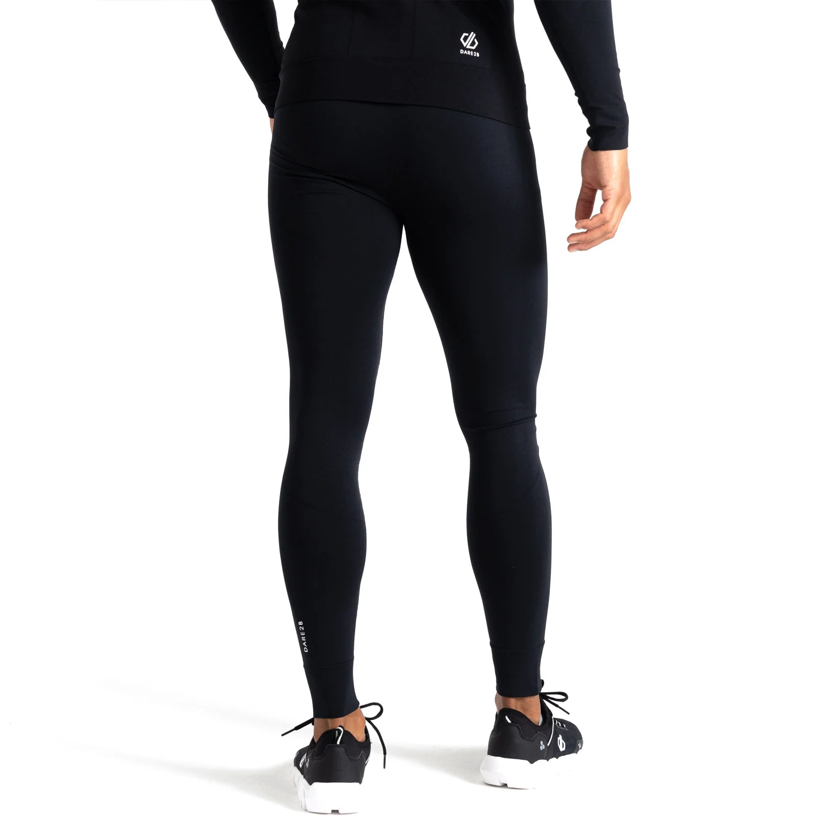 Dare 2b Mens In The Zone Seamless Baselayer Set - Black - Image 4