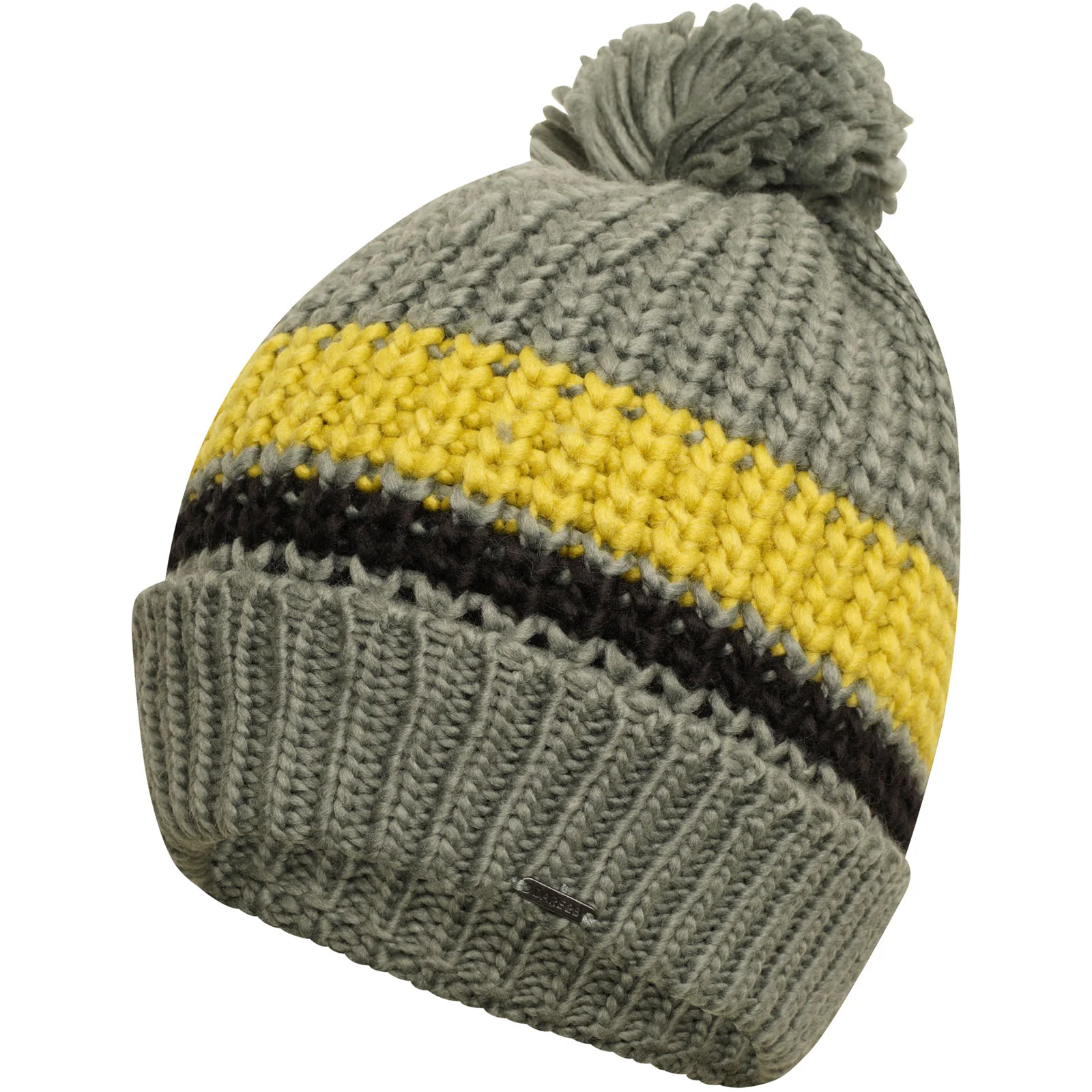 Dare 2b Mens Thinker Chunky Knit Bobble Hat - Image 3