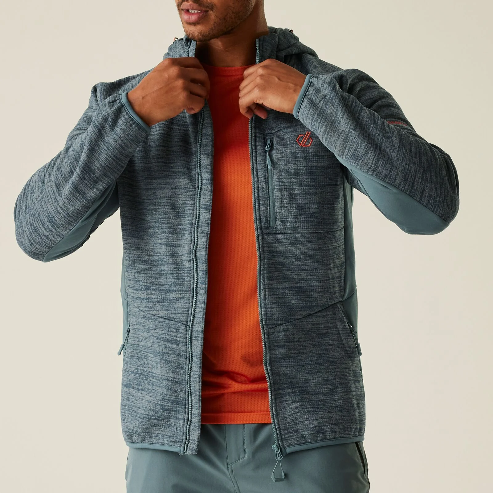 Dare 2B Mens Torrek Pro Midlayer Full Zip Fleece - Image 30