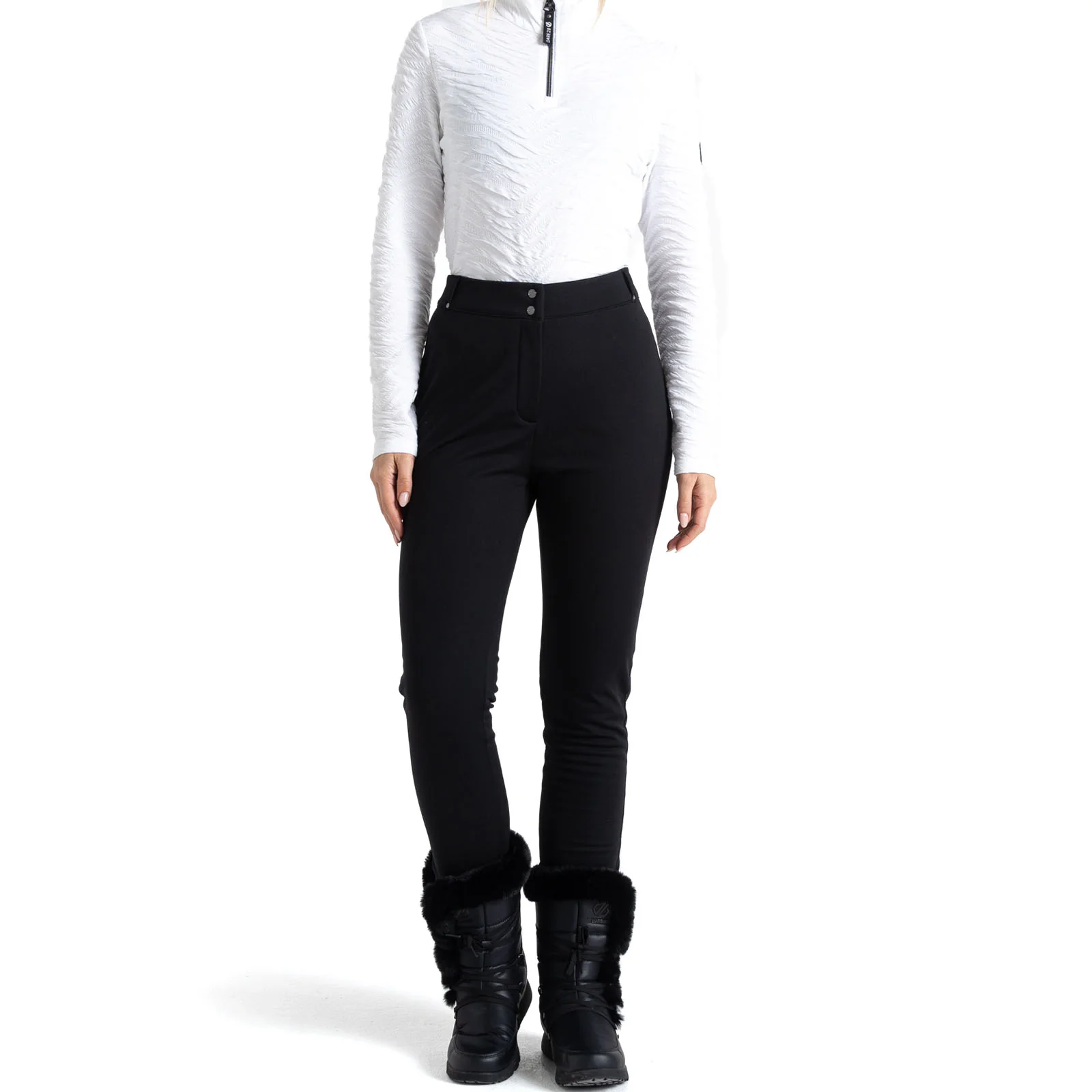 Dare 2b Womens Sleek III Slim Waterproof Softshell Ski Pants Trousers - Image 8