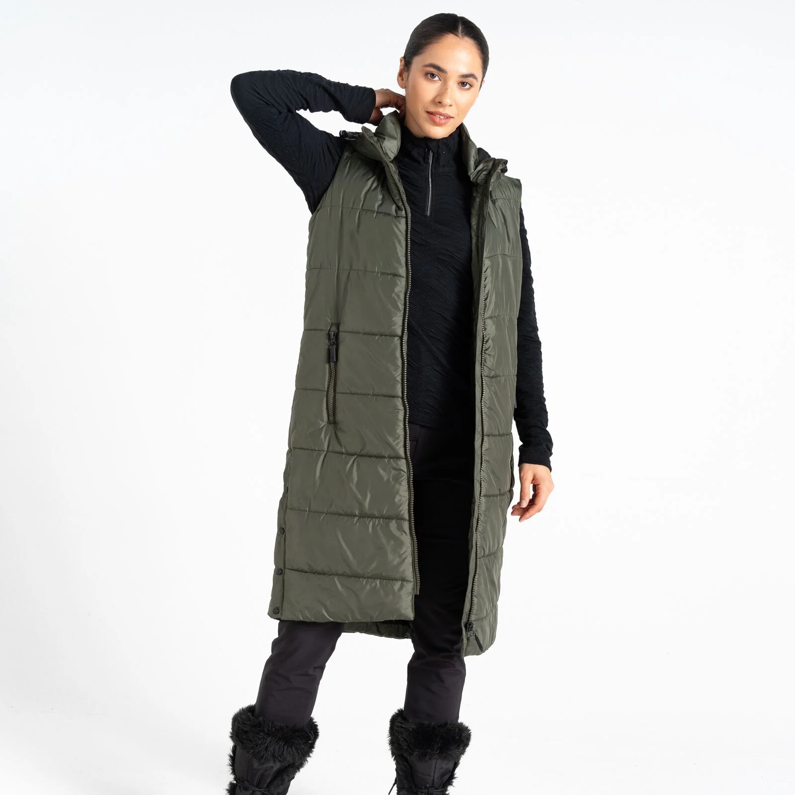 Dare 2B Womens Distinguish Longline Gilet - Image 14