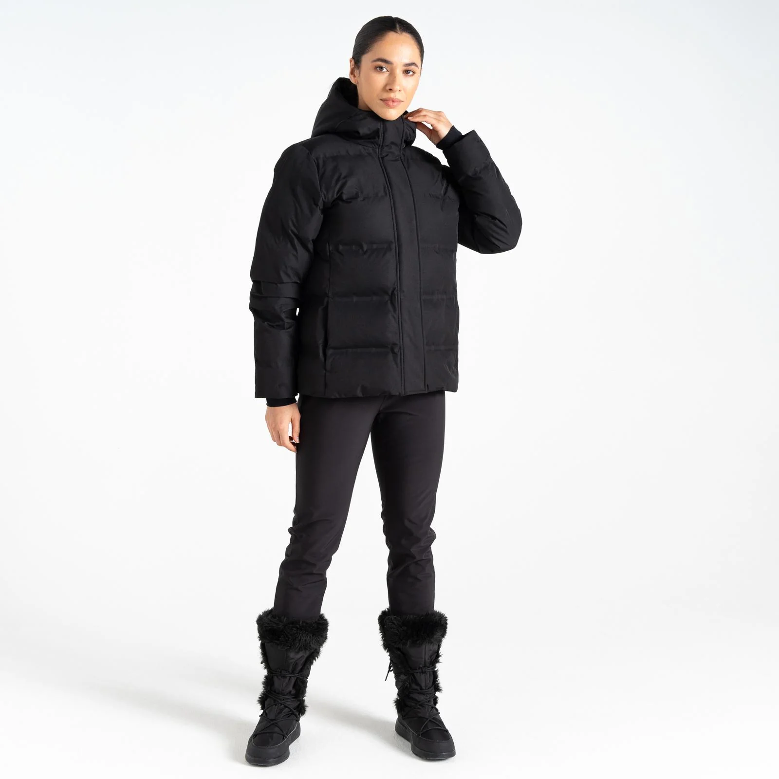 Dare 2b Womens Entrusted Hooded Padded Ski Jacket - Image 5