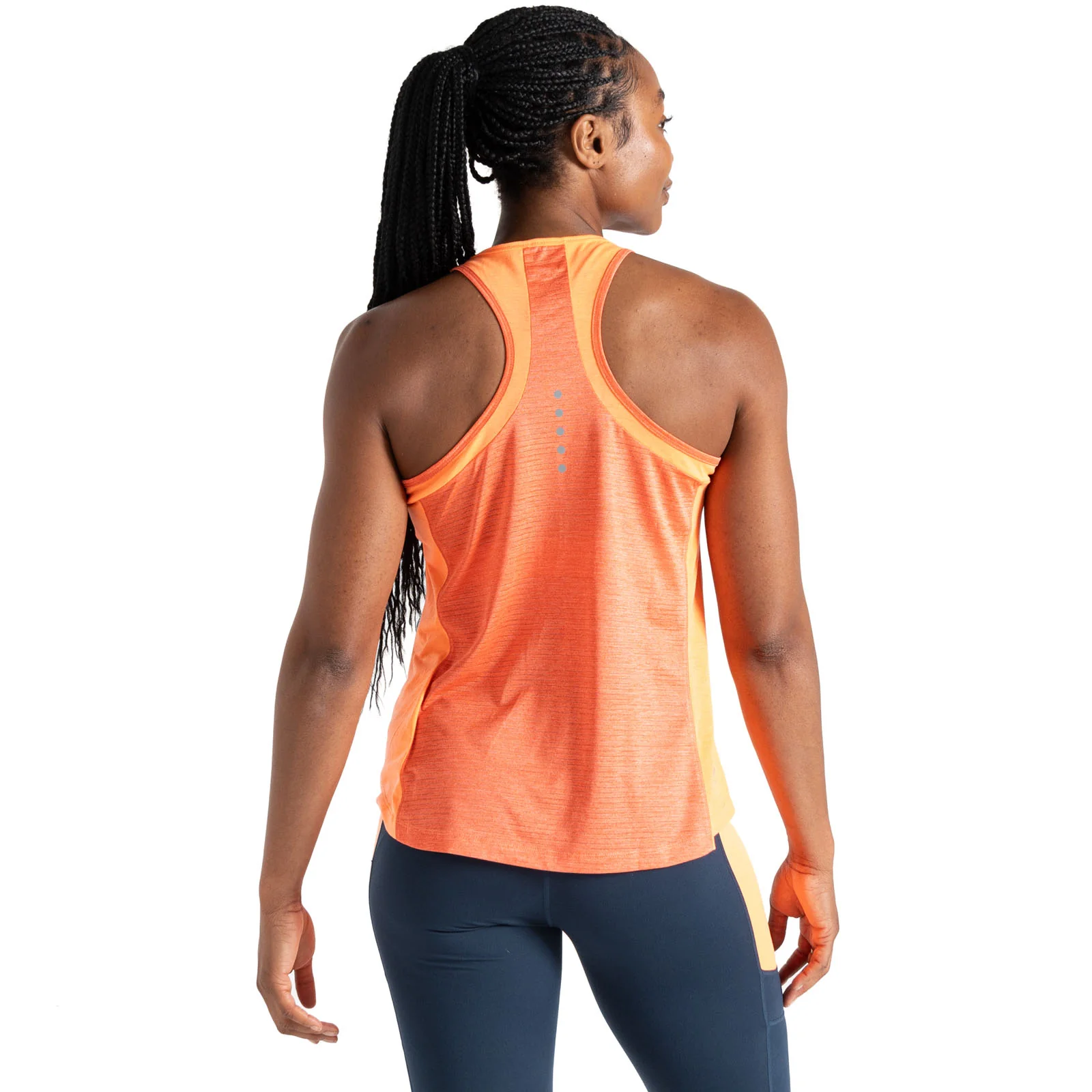 Dare 2b Womens Gravitate Active Gym Vest - Orange - Image 2