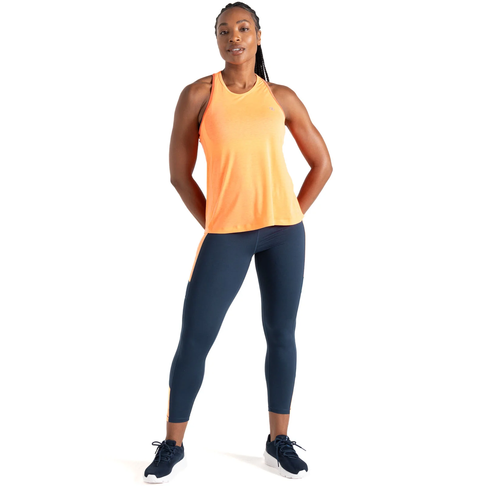 Dare 2b Womens Gravitate Active Gym Vest - Orange - Image 5