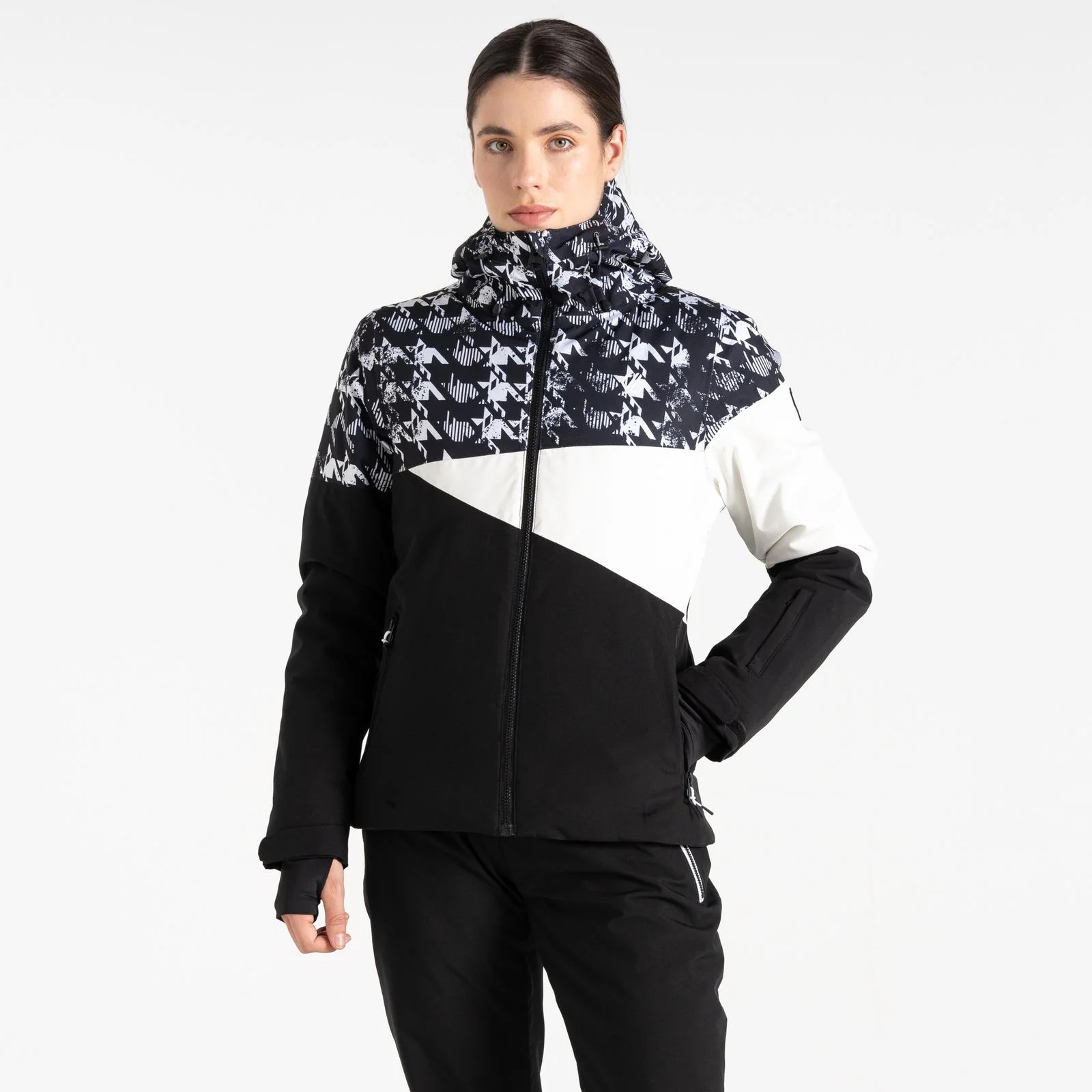 Dare 2b Womens Ice III Hooded Waterproof Ski Jacket - Image 3