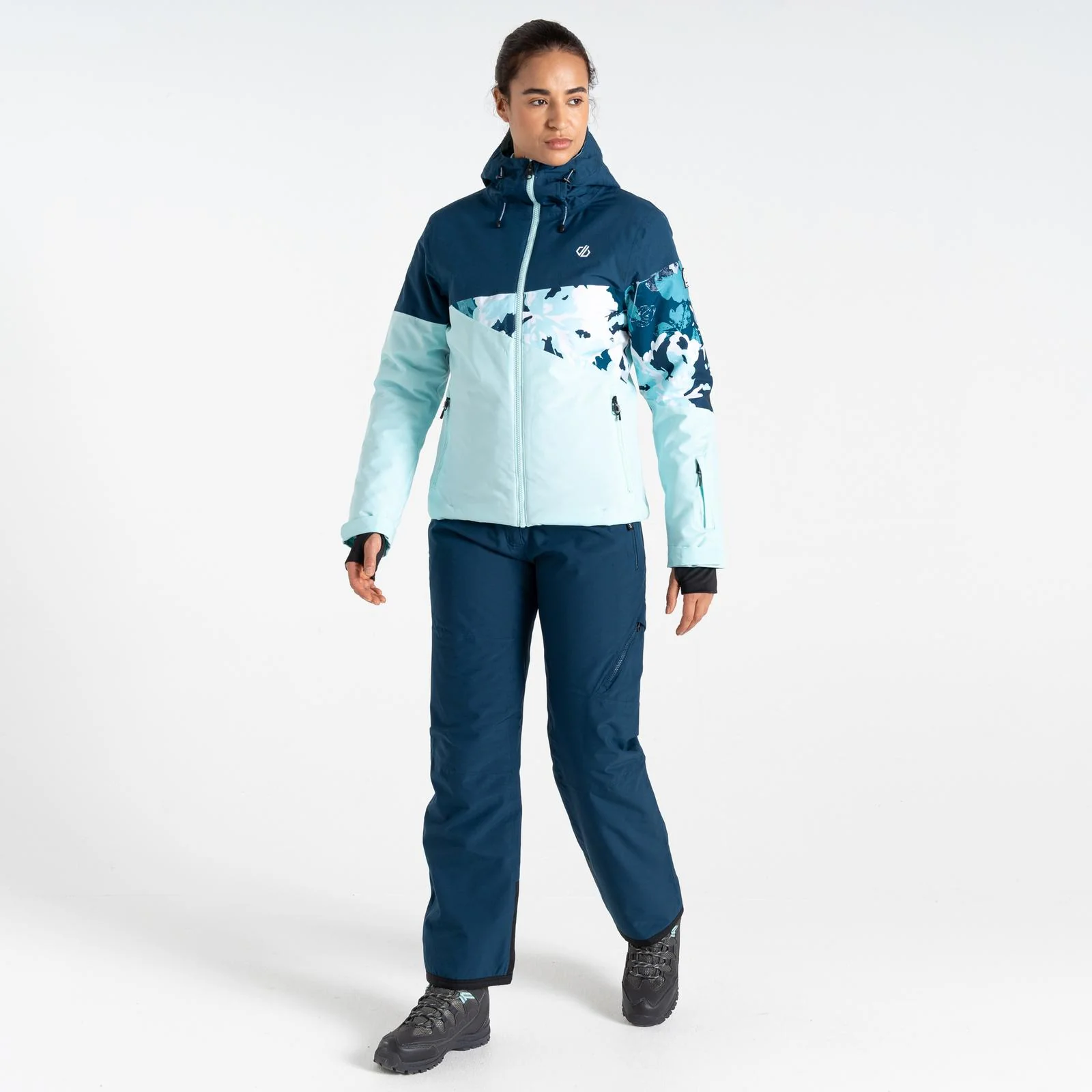 Dare 2b Womens Ice III Hooded Waterproof Ski Jacket - Image 4