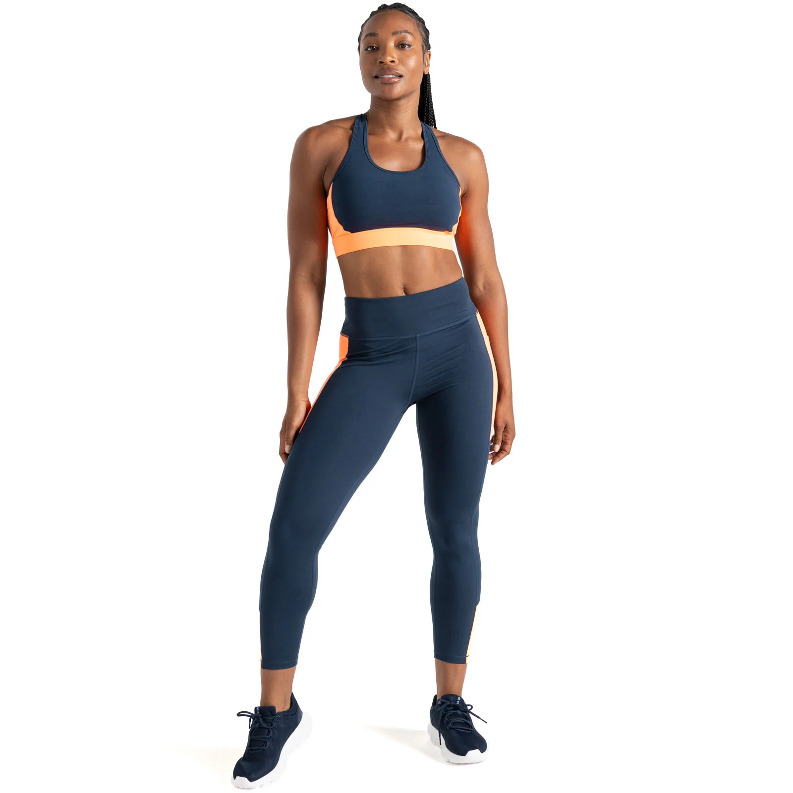 Dare 2b Womens Move II Outdoor Fitness Gym Leggings - Moonlight Denim - Image 5