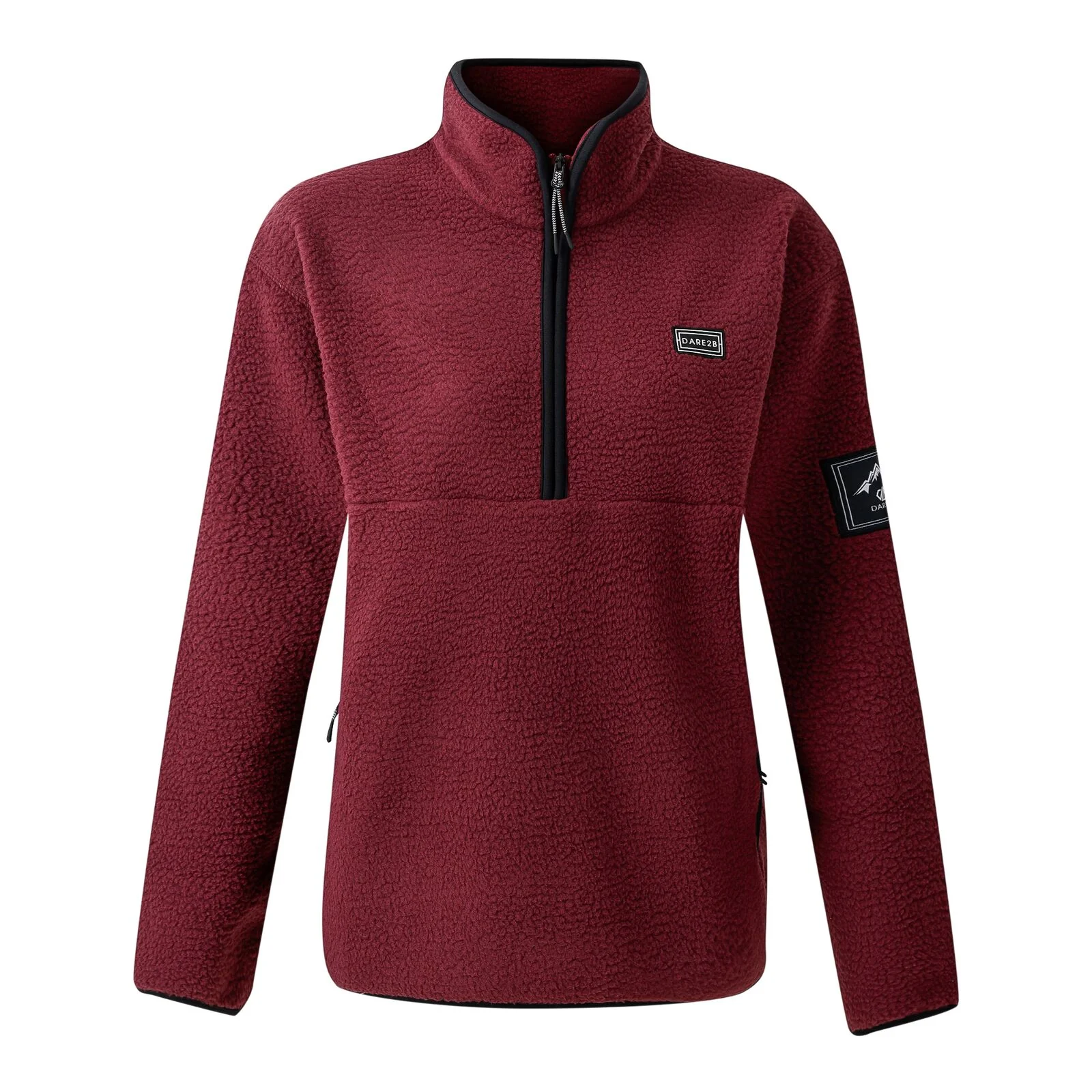 Dare 2b Womens Slid Out Half Zip Borg Fleece - Image 32