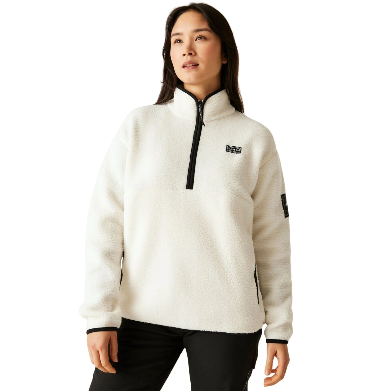 Dare 2b Womens Slid Out Half Zip Borg Fleece - Image 4