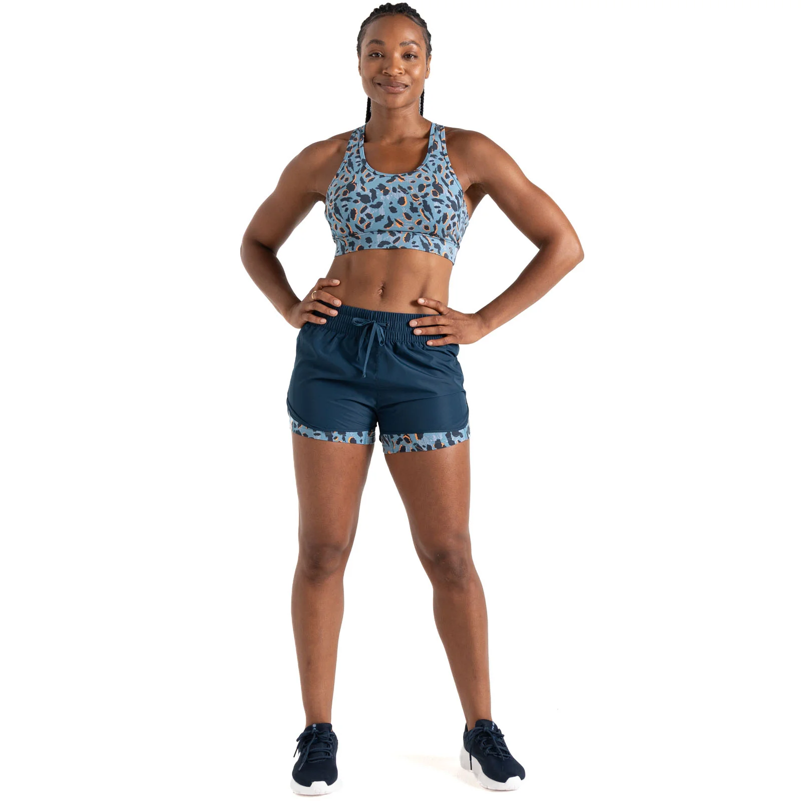 Dare 2b Womens Sprint Up 2 in 1 Quick Dry Sweatwicking Activewear Shorts - Image 9