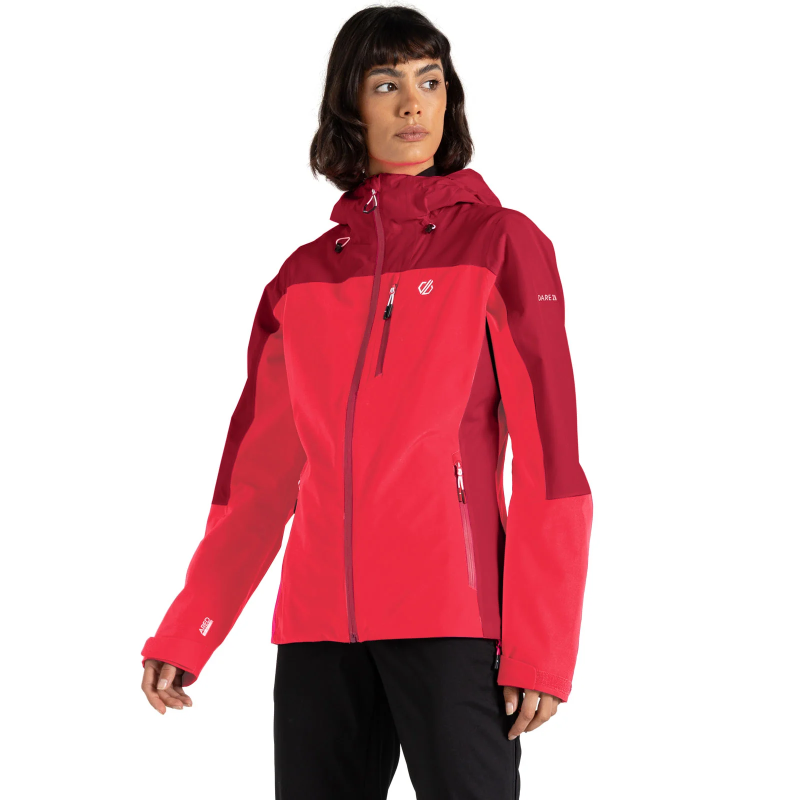 Dare 2b Womens Torrek Hooded Waterproof Walking Jacket - Image 2