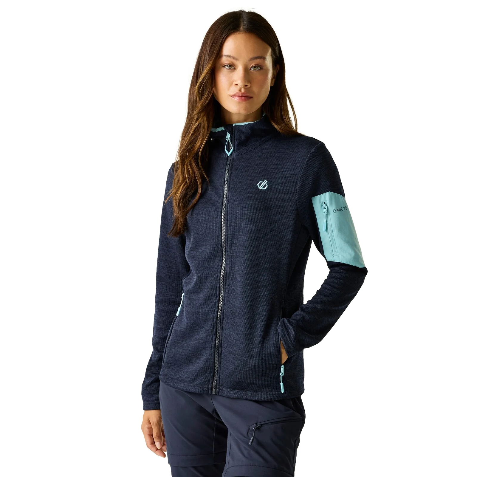 Dare 2b Womens Torrek II Full Zip Fleece - Image 2