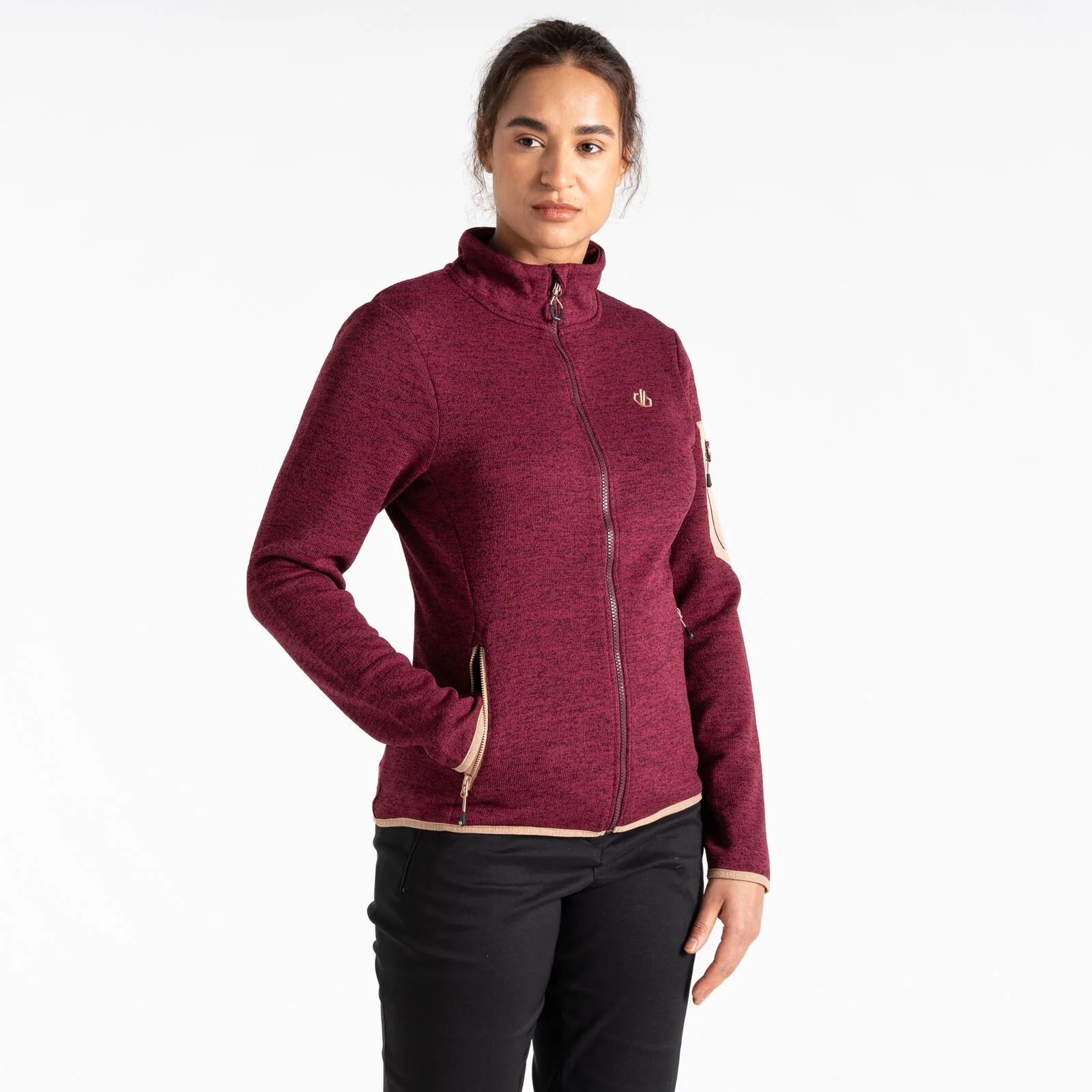 Dare 2B Womens Torrek Thermal Full Zip Fleece - Image 3