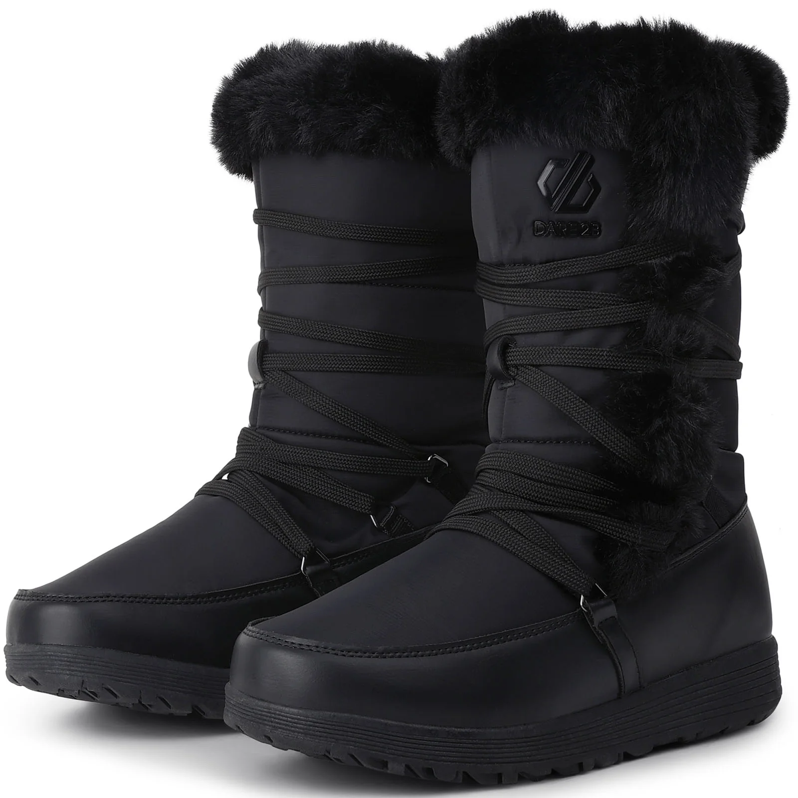 Dare 2b Womens Valdare Faux Fur Snow Boots - 8 UK - Image 2
