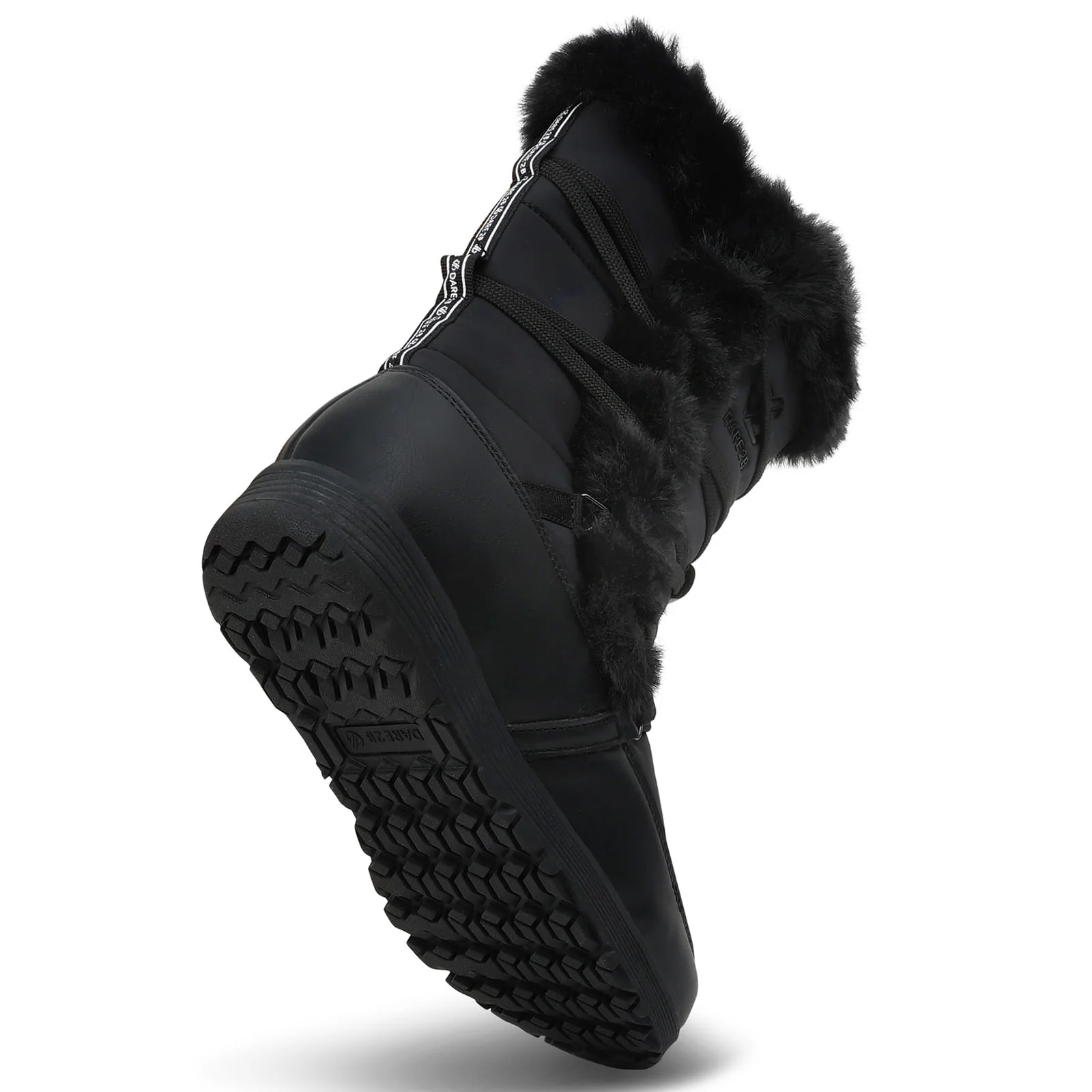 Dare 2b Womens Valdare Faux Fur Snow Boots - Black - Image 9