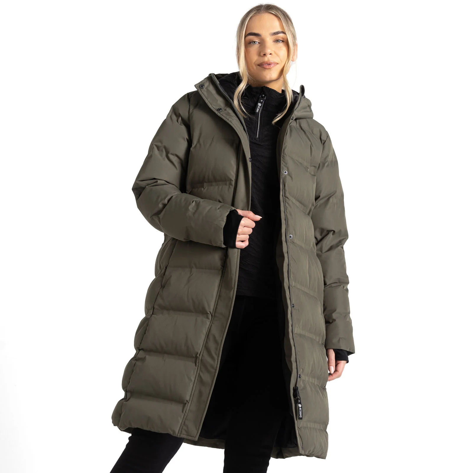 Dare 2b Womens Wander Waterproof Longline Padded Jacket - Image 4