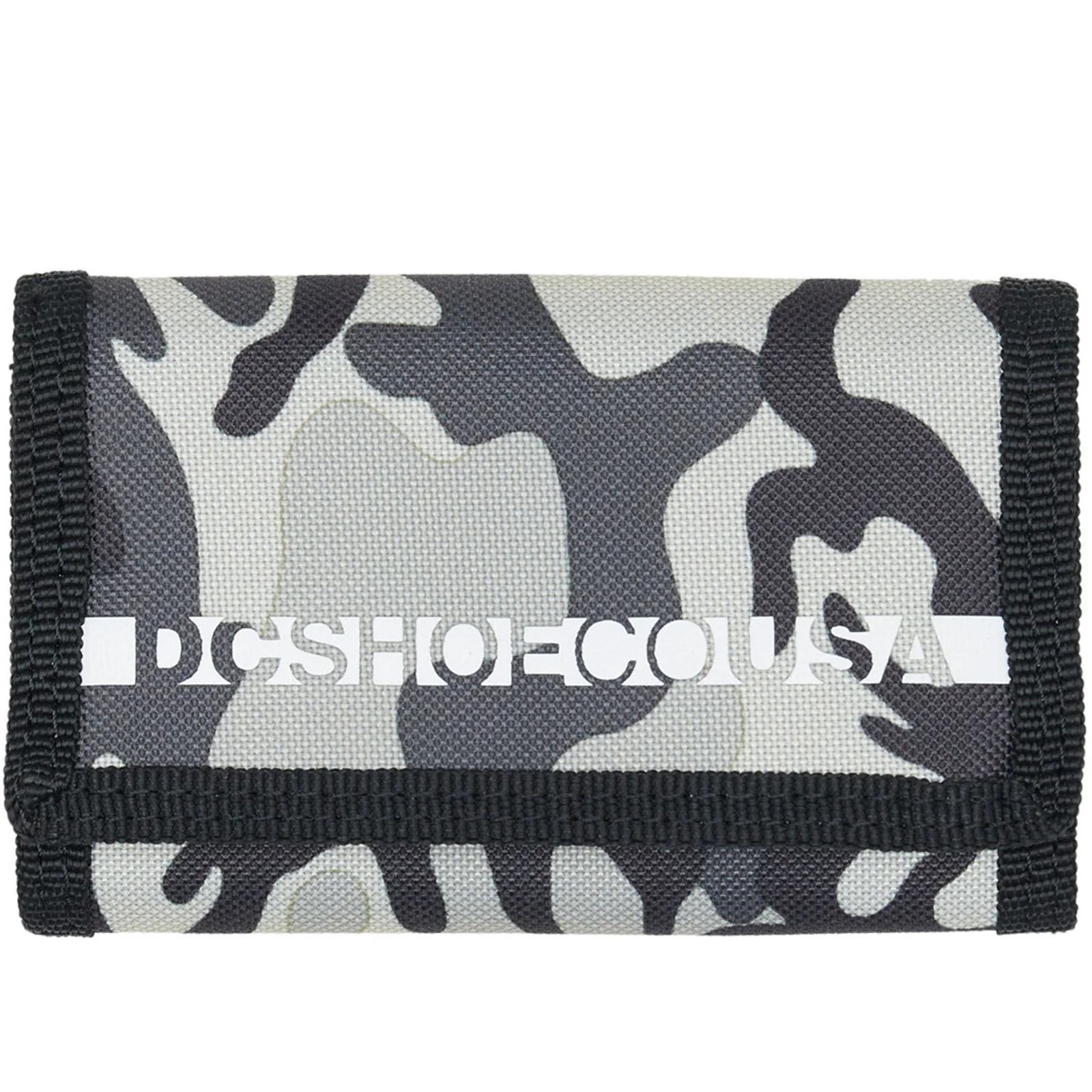 DC Shoes Adults Ripper Tri-Fold Zip Up Card Hook & Loop Wallet - Image 3
