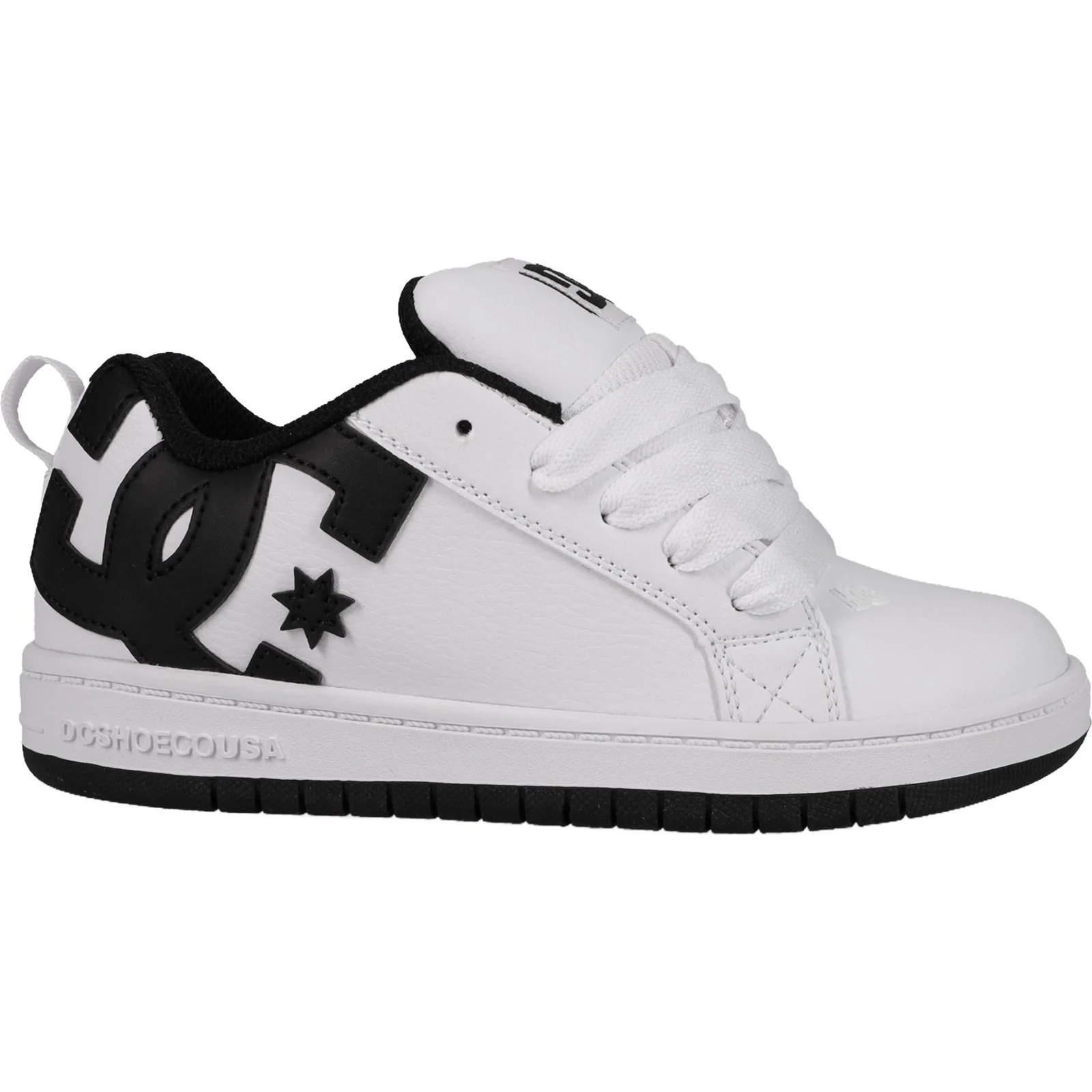 DC Shoes Kids Court Graffik Leather Chunky Trainers - Image 13