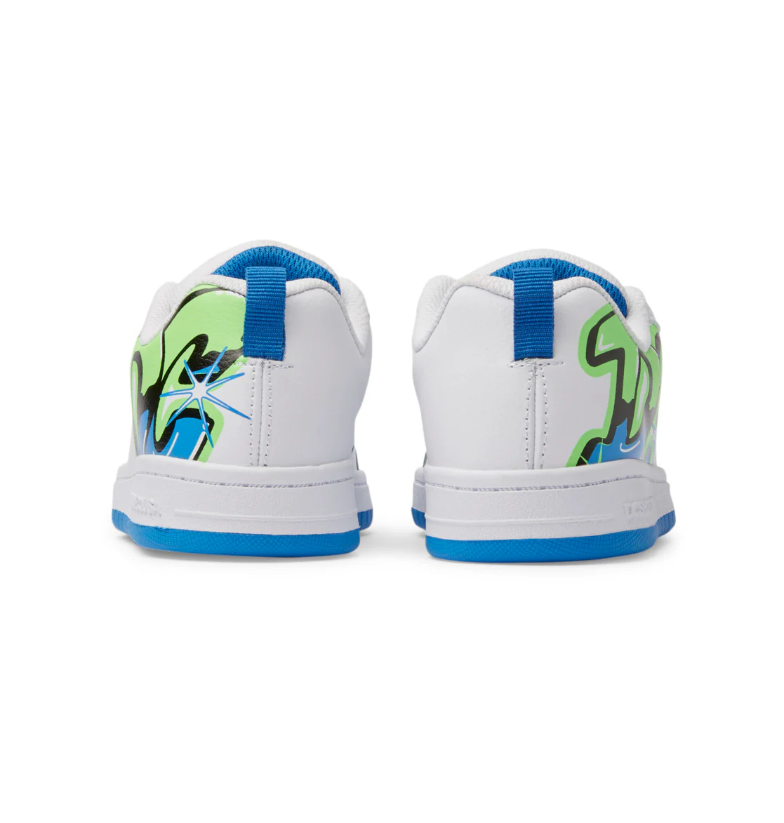 DC Shoes Kids Court Graffik Leather Chunky Trainers - Image 34