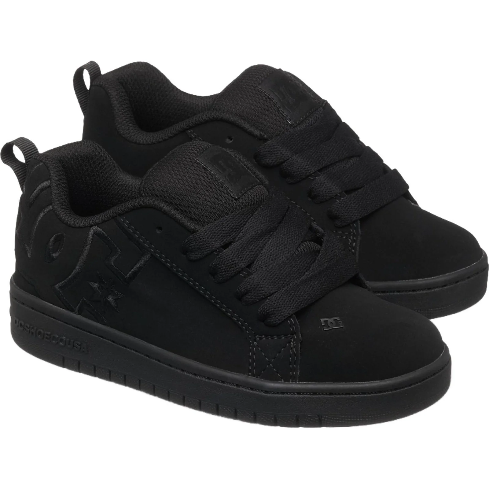 DC Shoes Kids Court Graffik Leather Chunky Trainers - Image 8