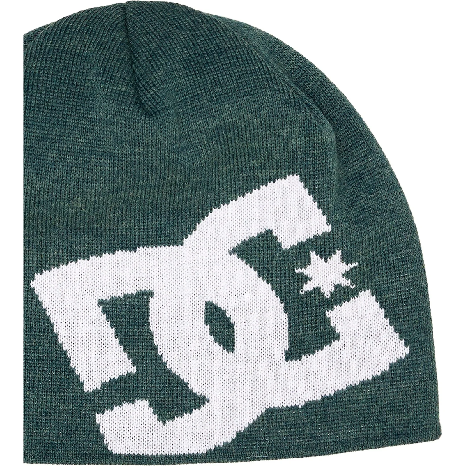 DC Shoes Mens Big Star 2 Skully Logo Beanie - Image 4