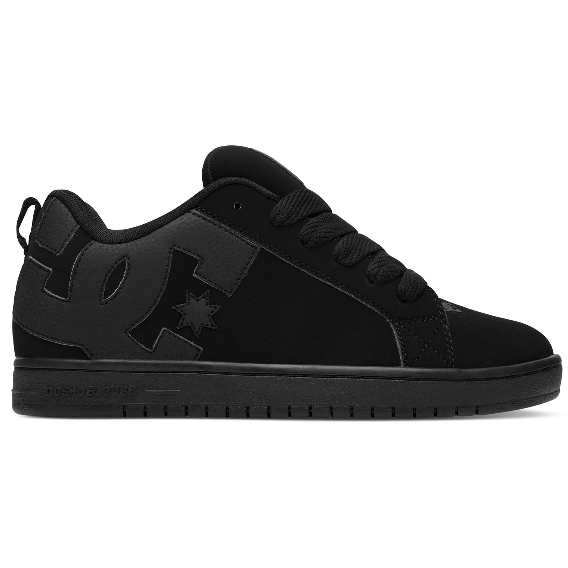 DC Shoes Mens Court Graffik Leather Trainers - Image 7