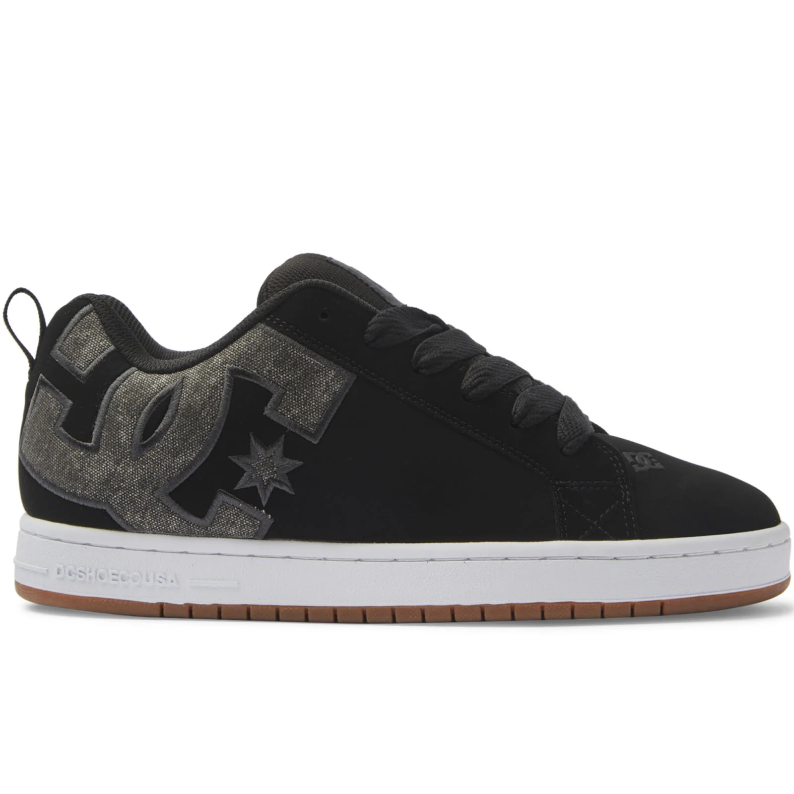 DC Shoes Mens Court Graffik Low Rise Lace Up Trainers Shoes - Image 10