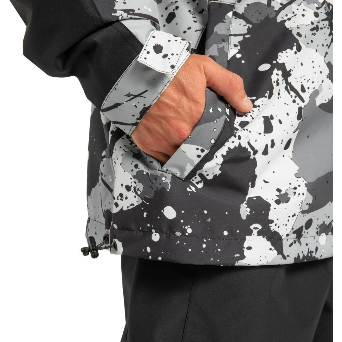 DC Shoes Mens DC-43 Anorak Pouch Pocket Waterproof Jacket - Image 6