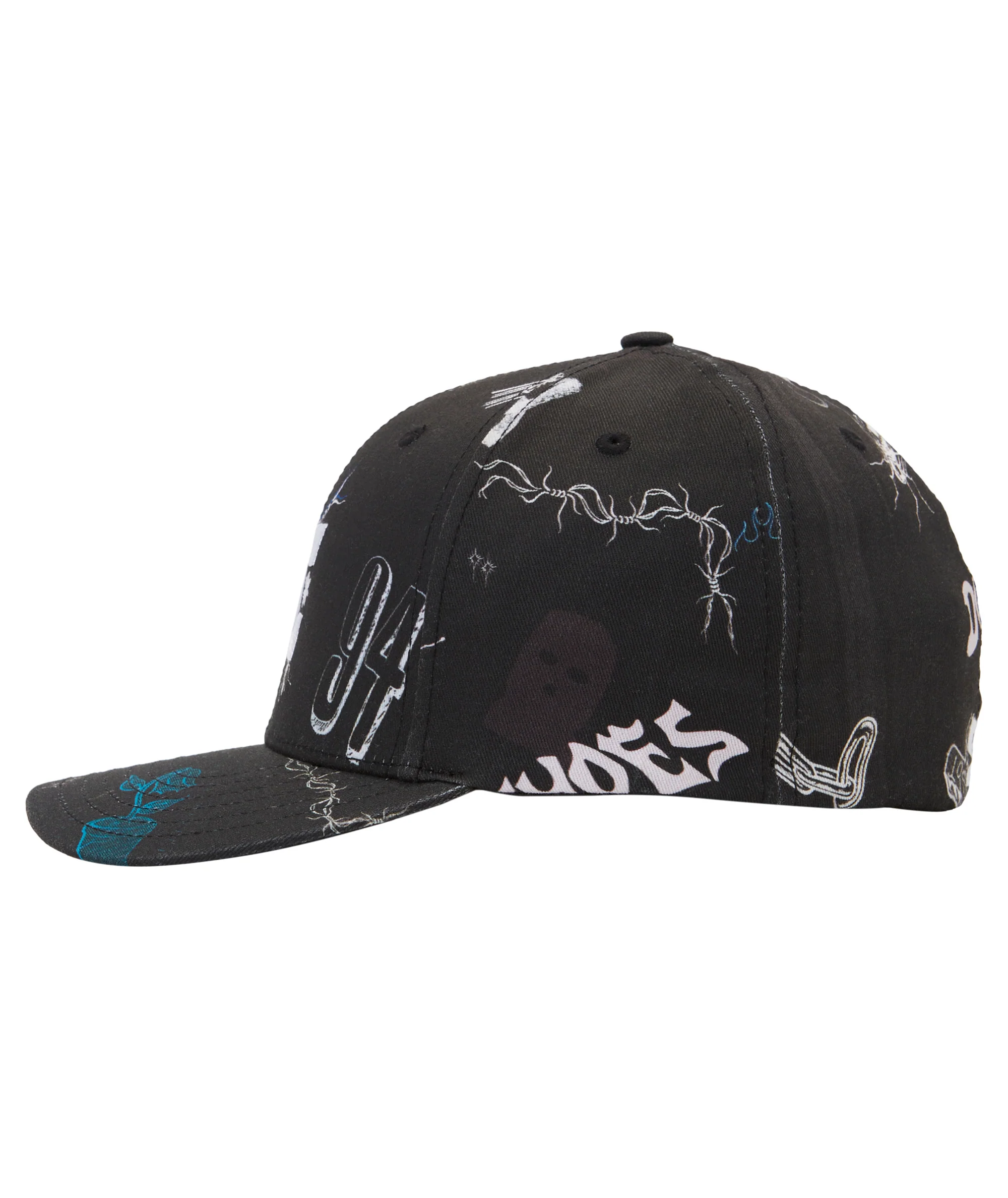 DC Shoes Mens DC Cap Star Flexfit Baseball Cap - Image 16