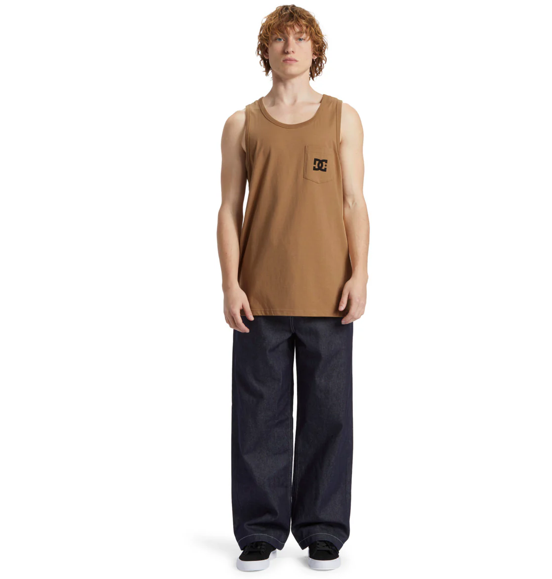 DC Shoes Mens DC Star Pocket Crew Neck Vest Top - Image 6